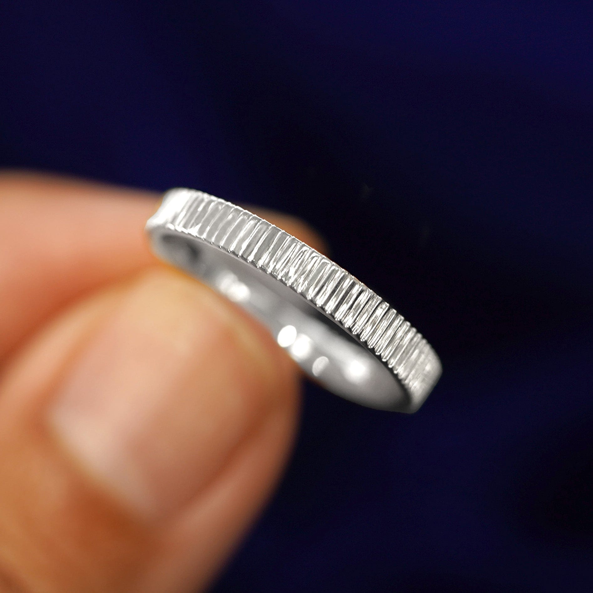 Automic Gold Studio Silver Edge Band