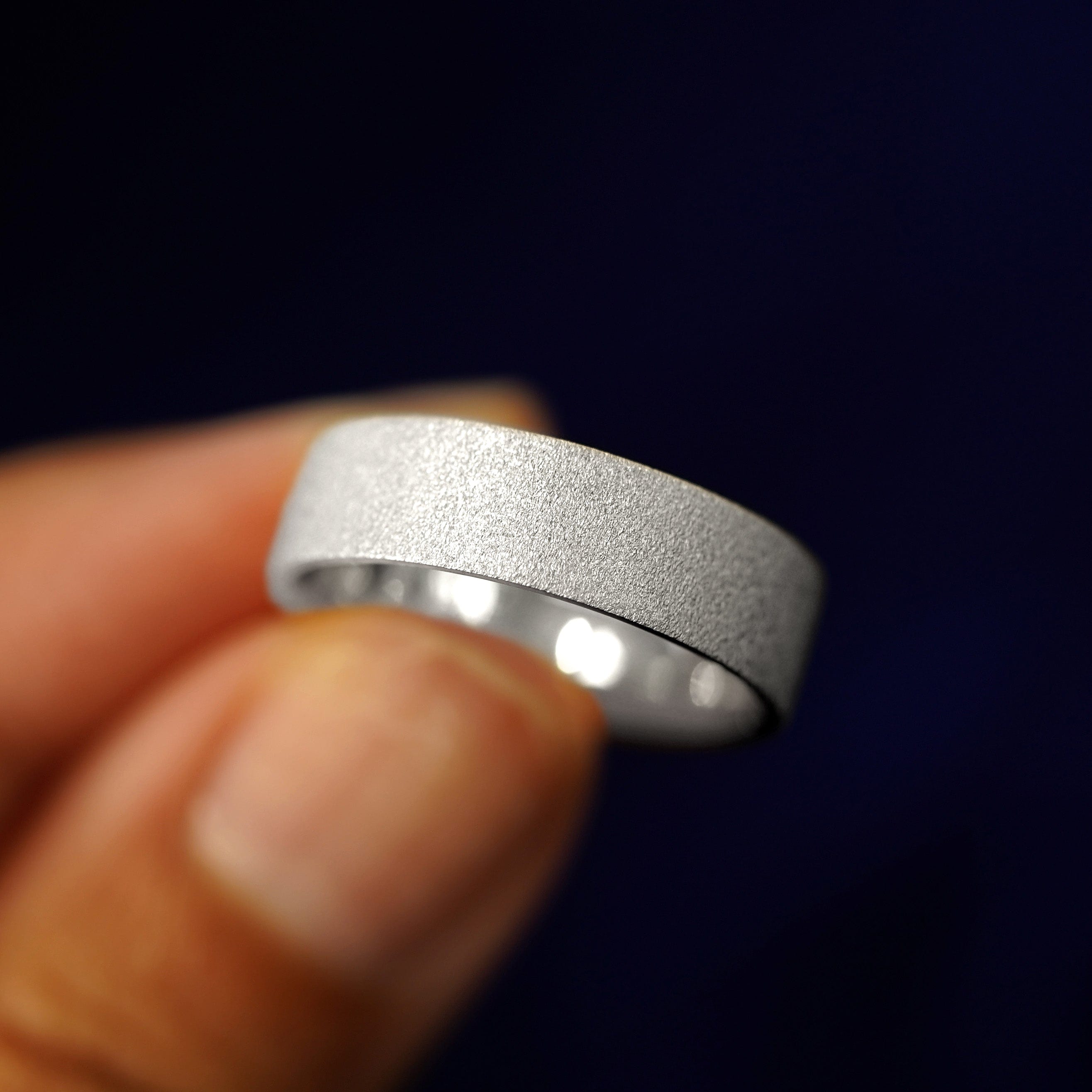 Automic Gold Studio Silver Industrial Stardust Band