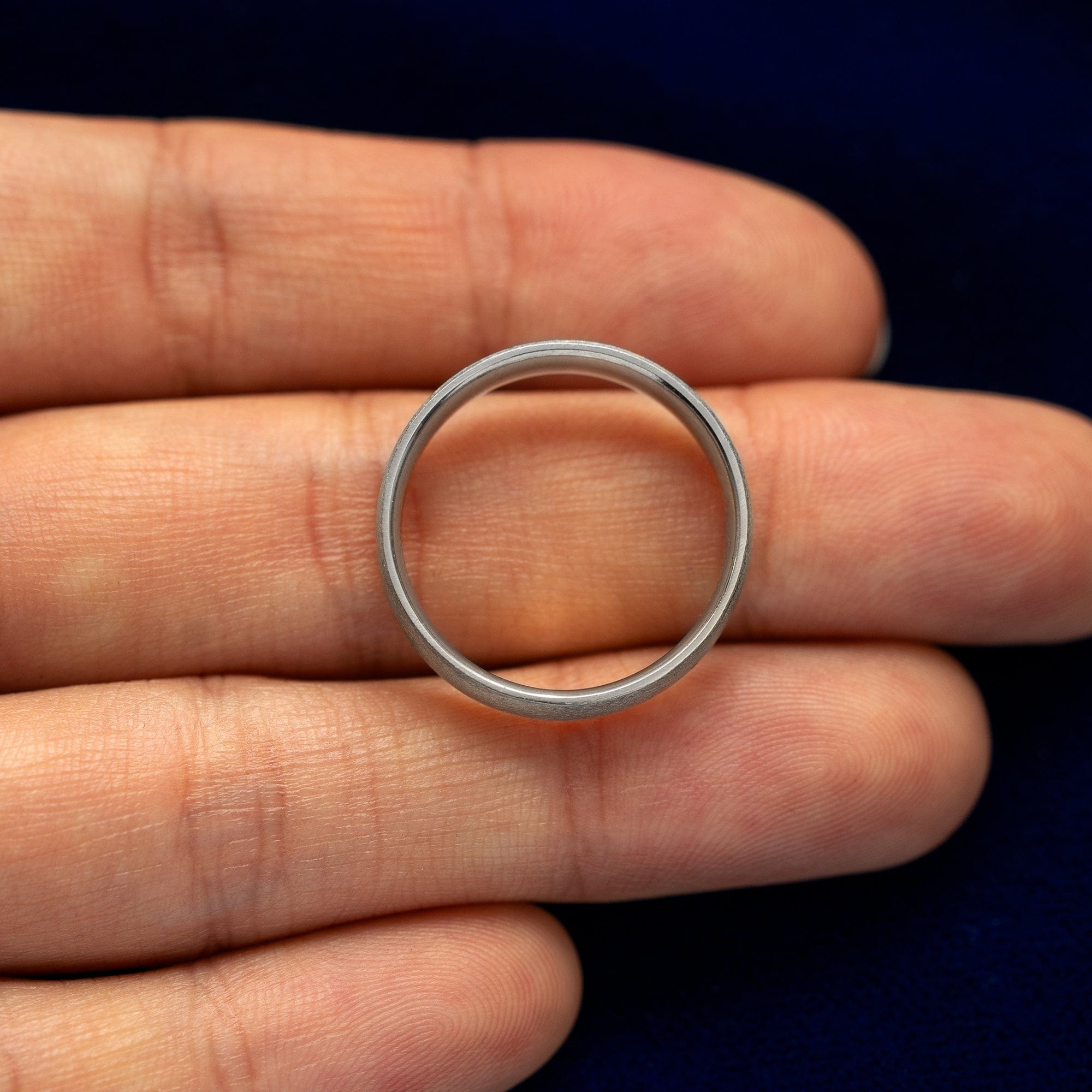 Automic Gold Studio Silver Industrial Matte Band