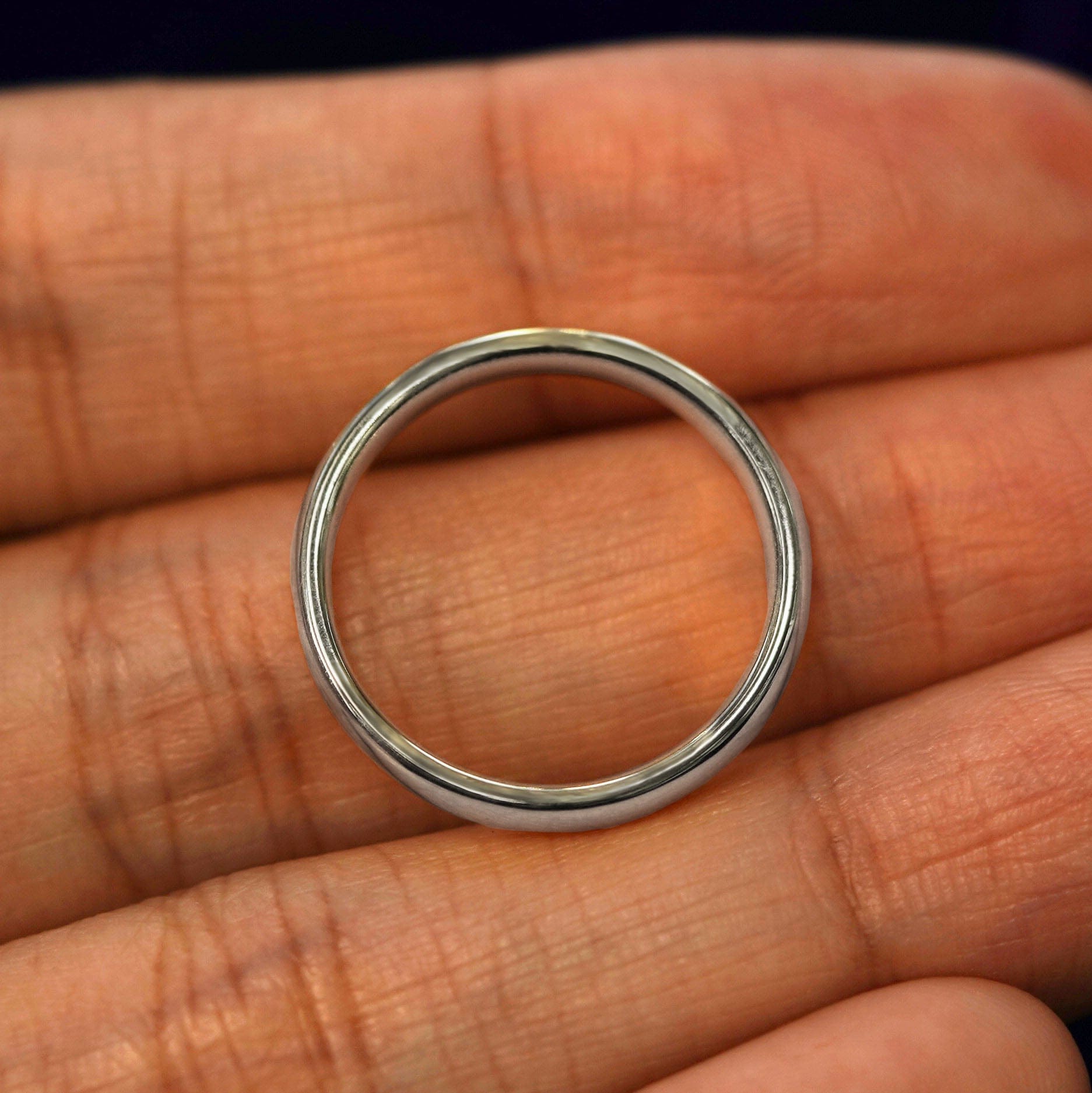 Automic Gold Studio Silver Mix Mirror Band