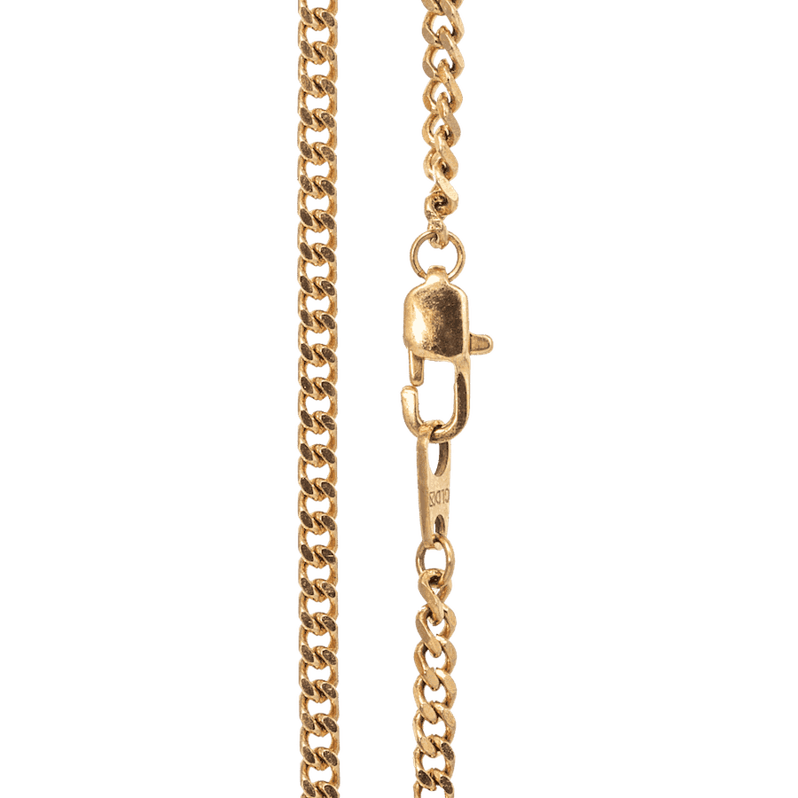 Custom Bubble Necklace Chain (18k Vermeil)