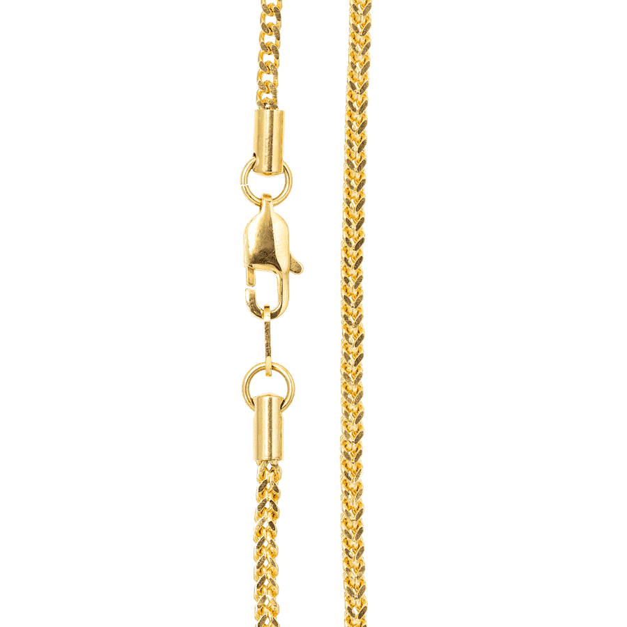 Custom Bubble Necklace Chain (18k Vermeil)