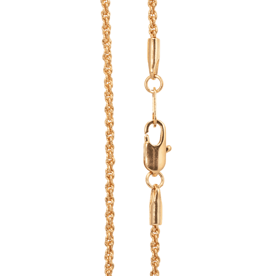 Custom Bubble Necklace Chain (18k Vermeil)