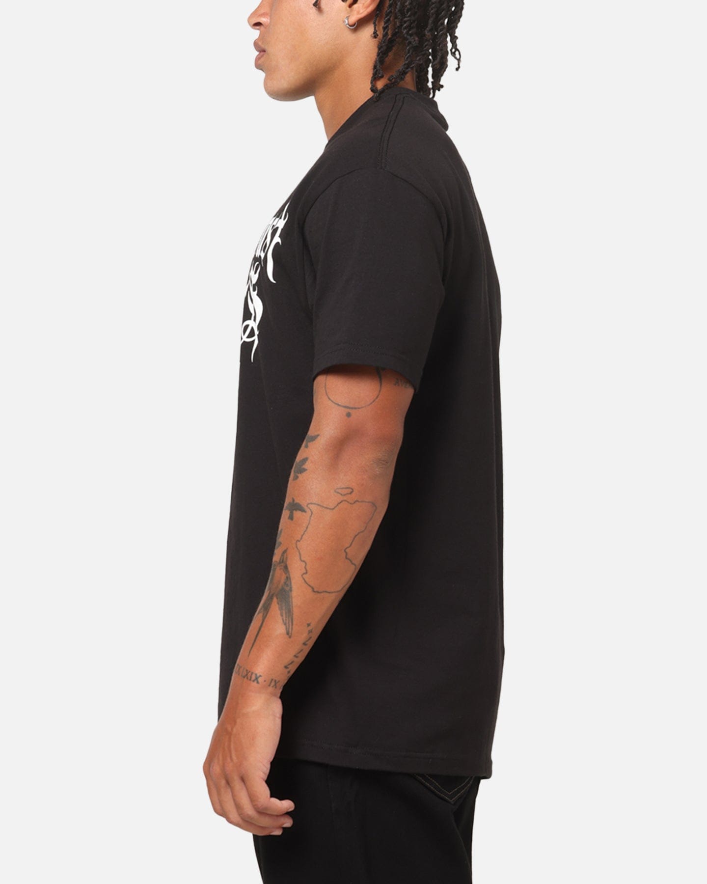 WEST COAST Choppers Gothic Logo T - Shirt Black