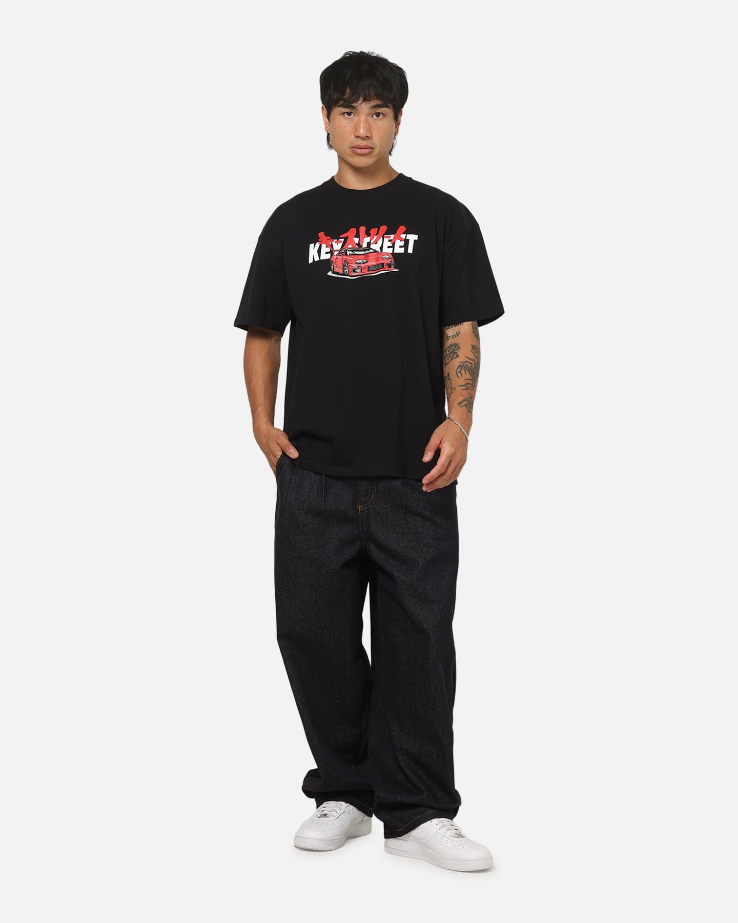 KEY Street Homage 2 Heavy T - Shirt Black