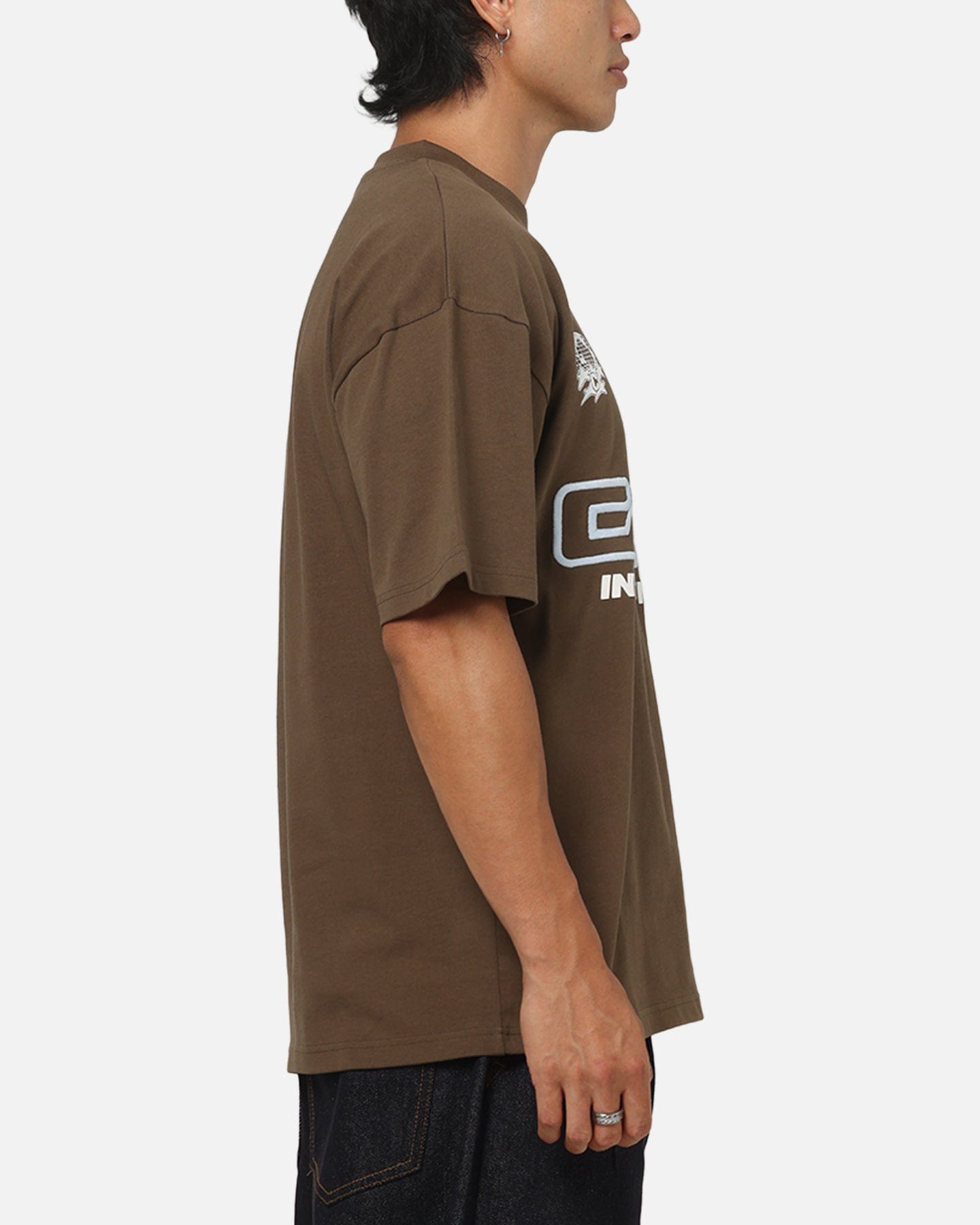 Carre C3 Logo T - Shirt Brown