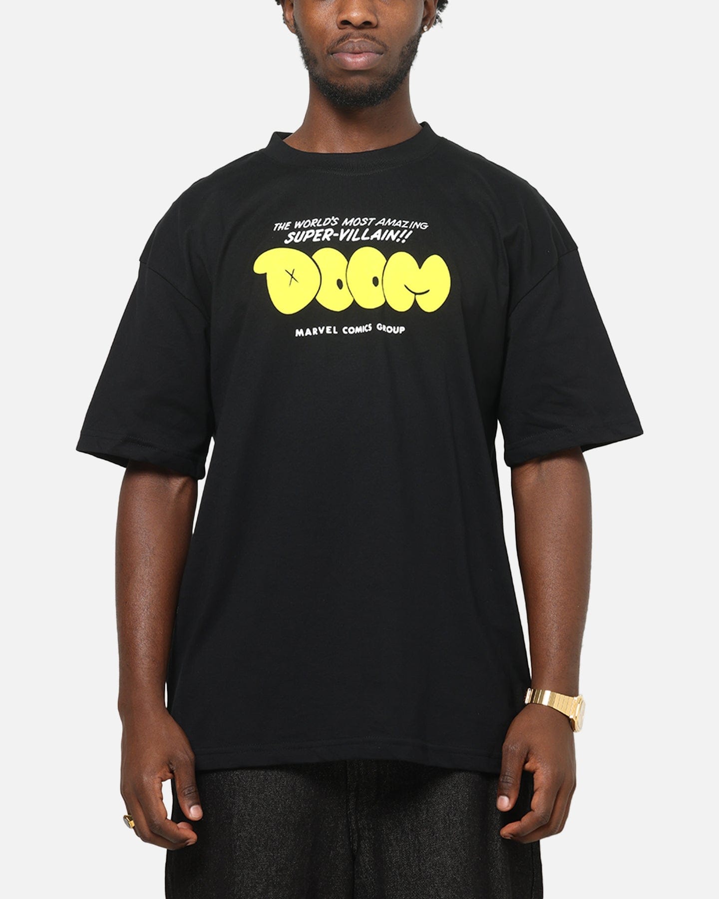 73studio Marvel Dr Doom T - Shirt Black