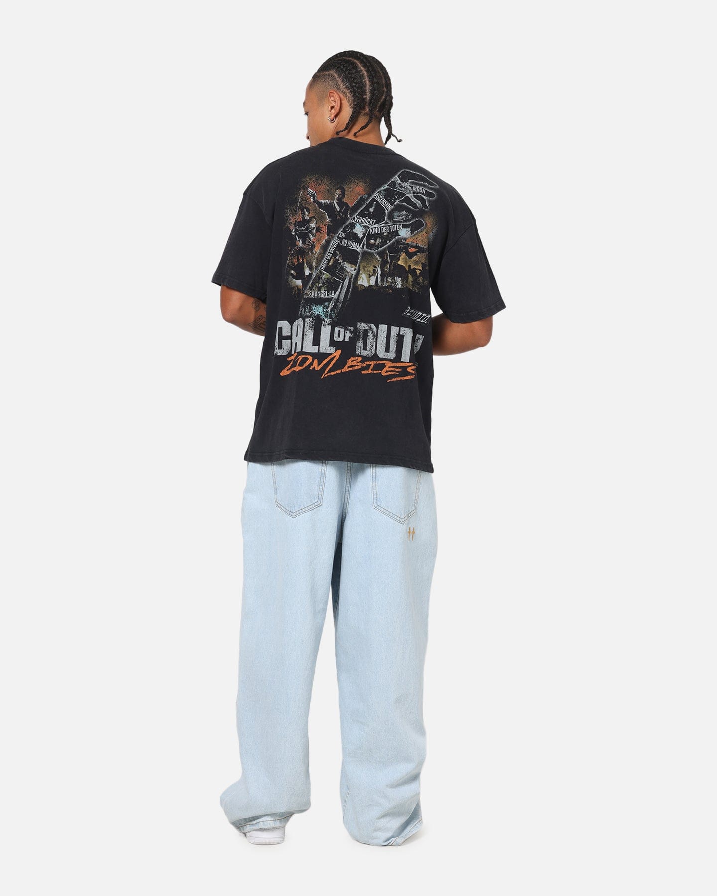 73studio x Call Of Duty Zombies Classics T - Shirt Black Wash