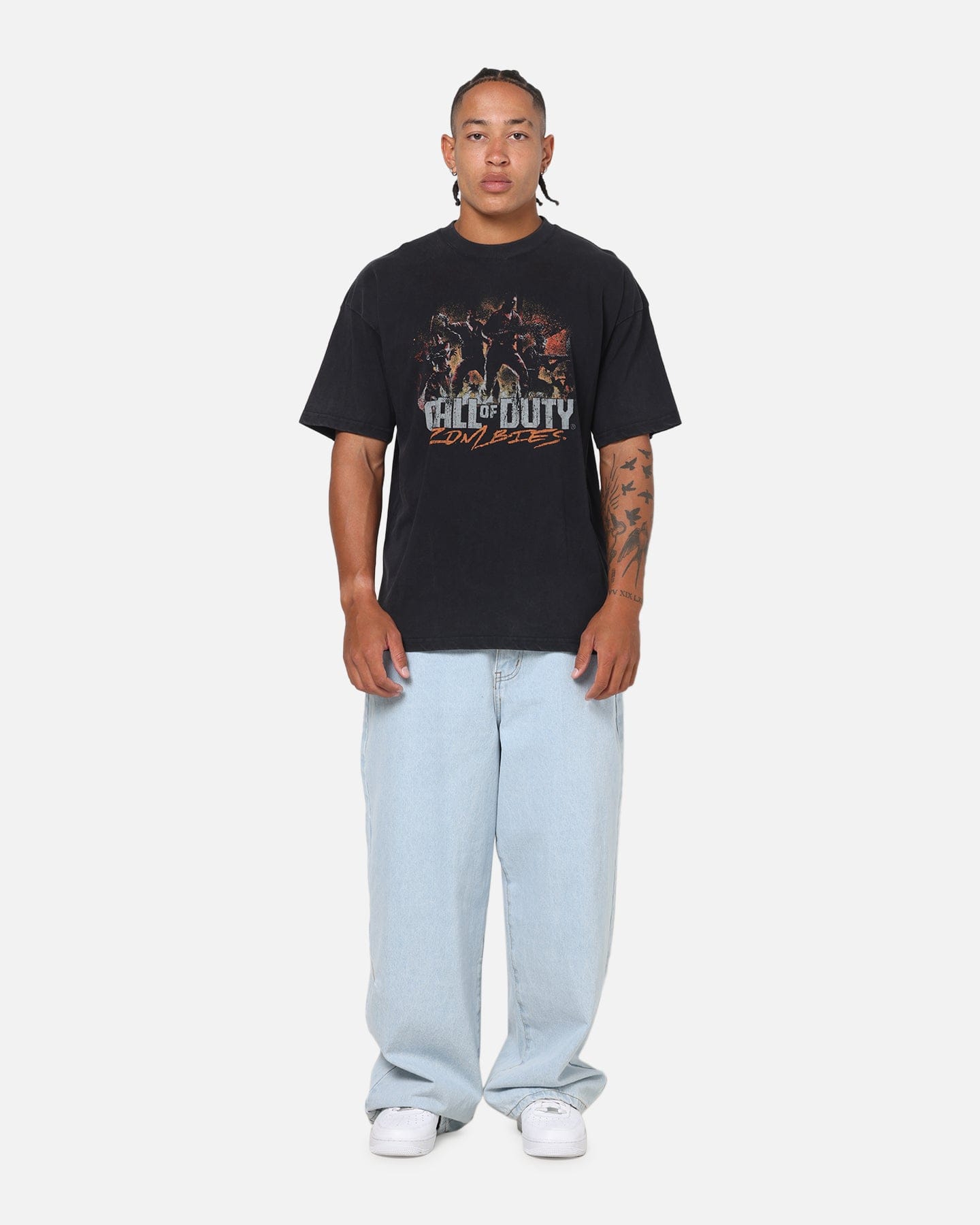 73studio x Call Of Duty Zombies Classics T - Shirt Black Wash