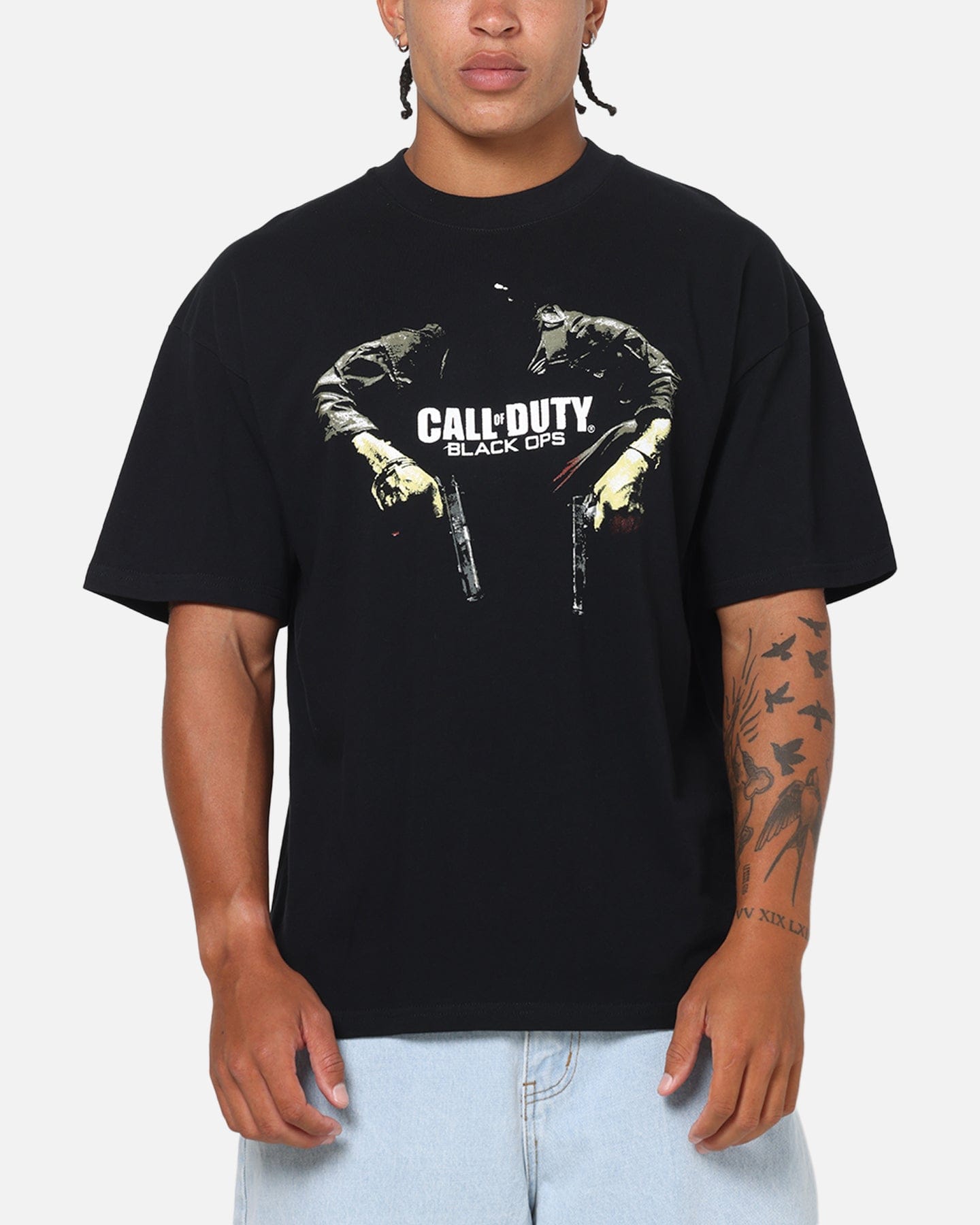 73studio x Call Of Duty Black Ops The Numbers Mason T - Shirt Black