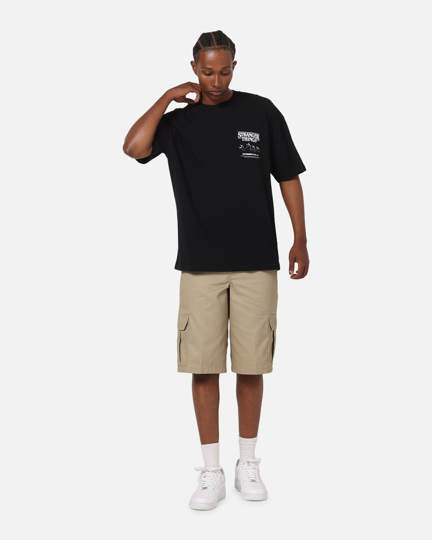 73studio x Stranger Things One Last Strange Adventure T - Shirt Black