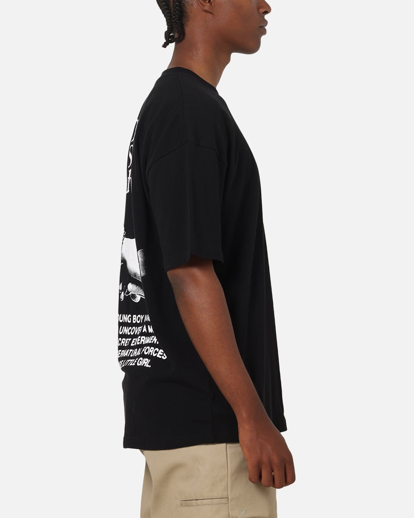 73studio x Stranger Things One Last Strange Adventure T - Shirt Black
