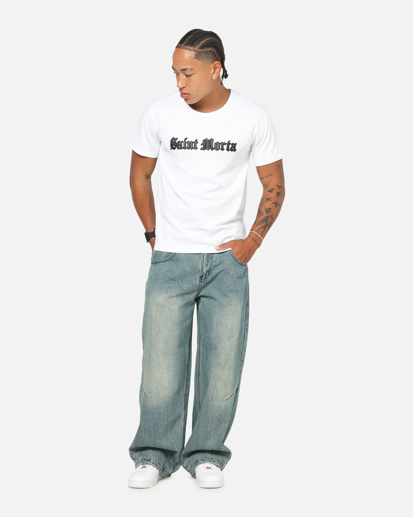 Saint Morta Cathedra El Corto T - Shirt White