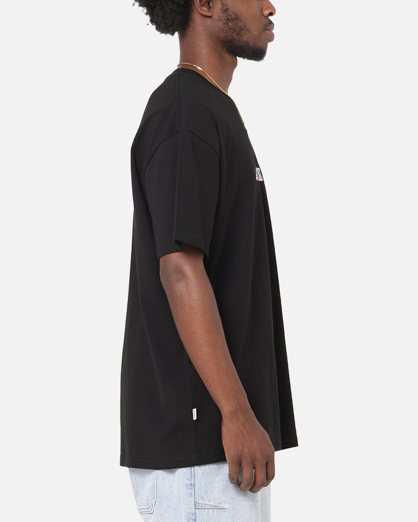 S Double Cube Mid Block T - Shirt Black