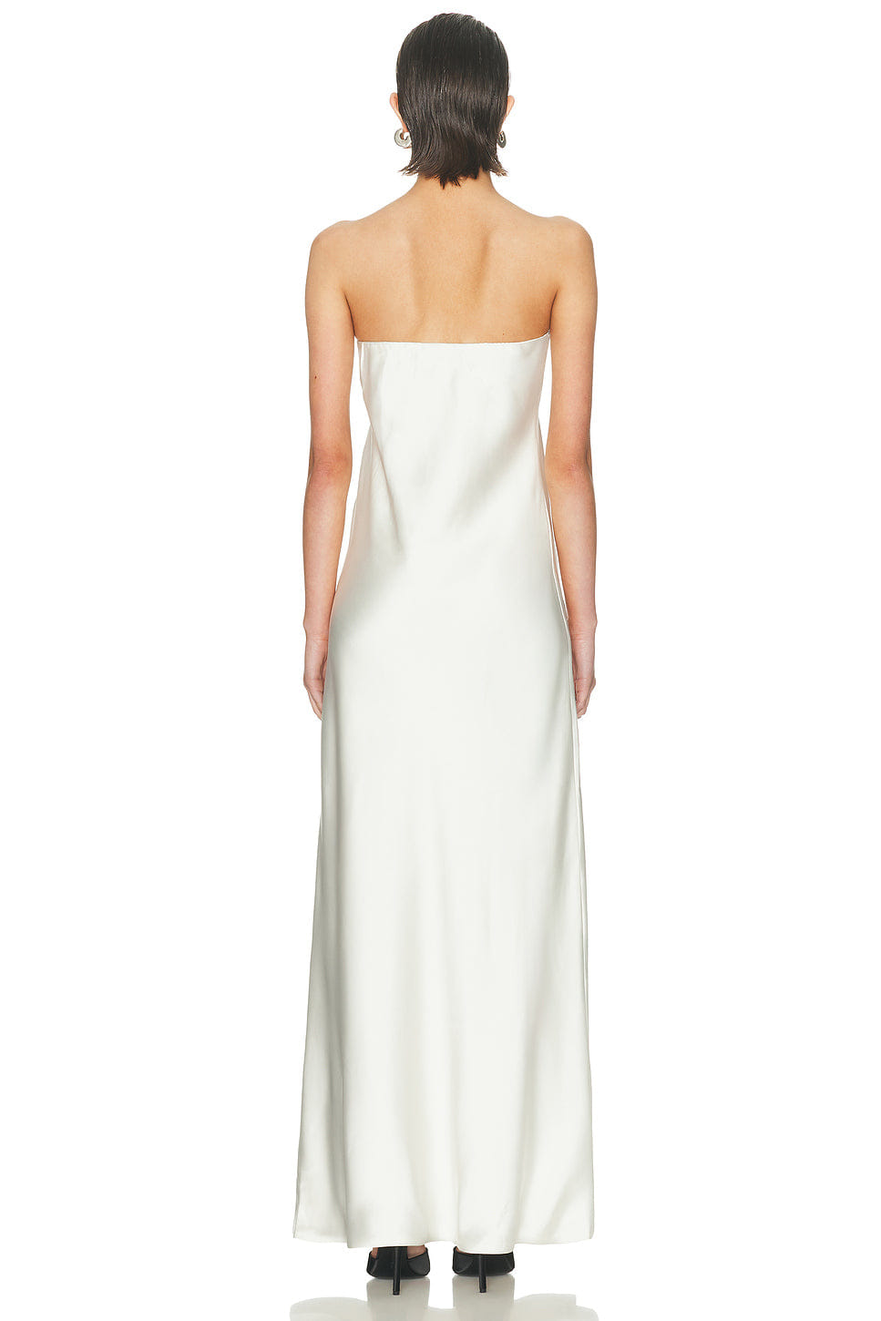 Norma Kamali Bias Strapless Gown