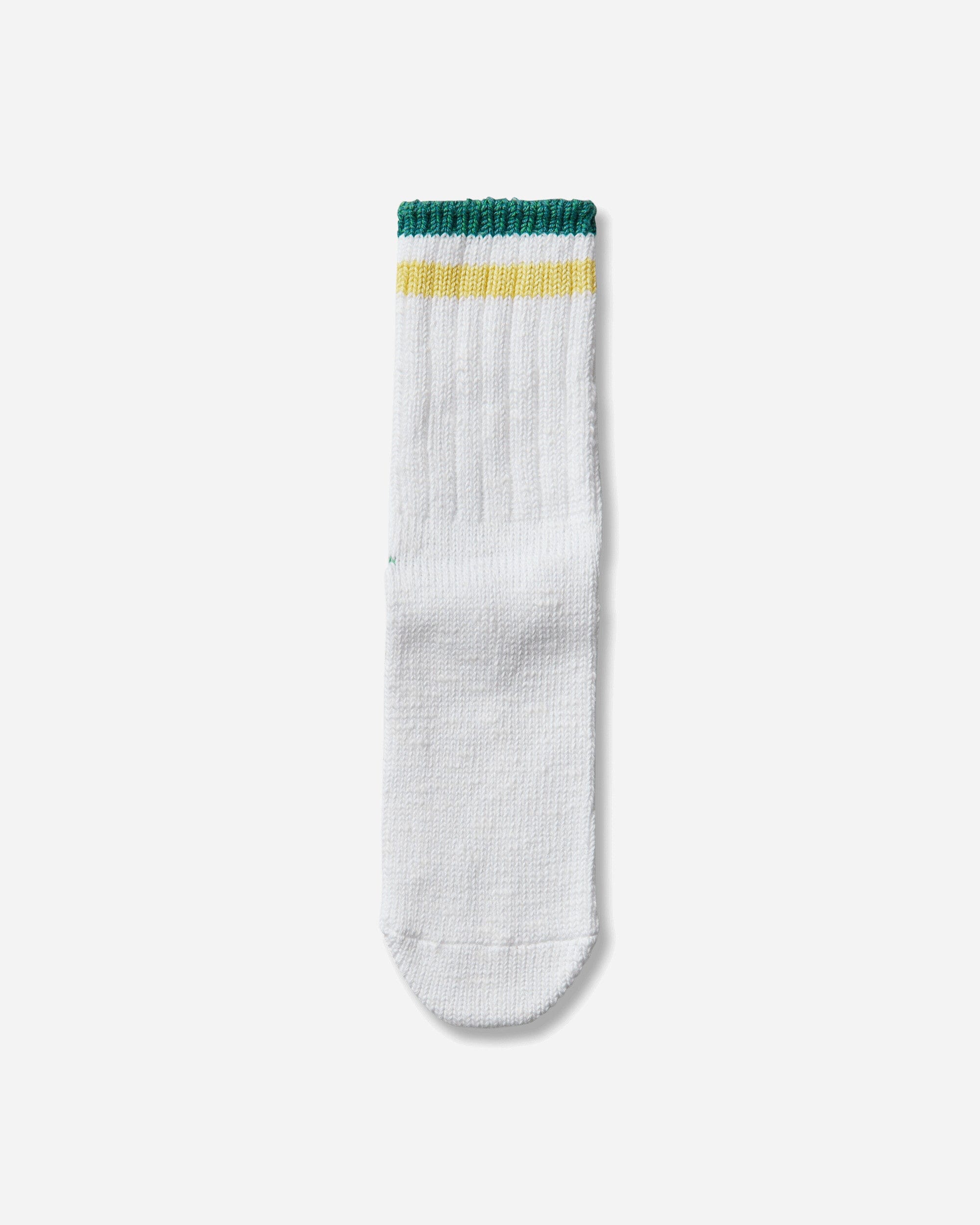 Kapital 60 Yarns Ivy Rainbowy Happy Heel - Hold Socks White / Green