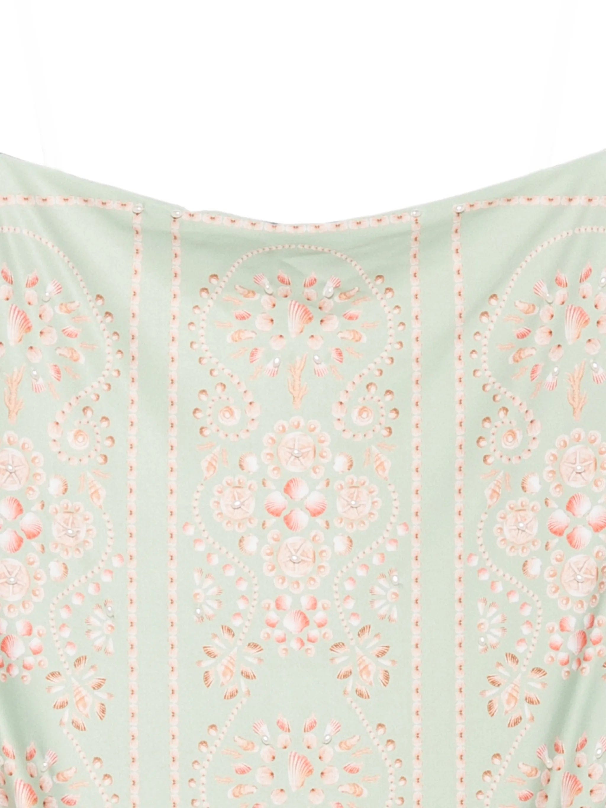 Agua by Agua Bendita Durazno Playa shell - print swimsuit