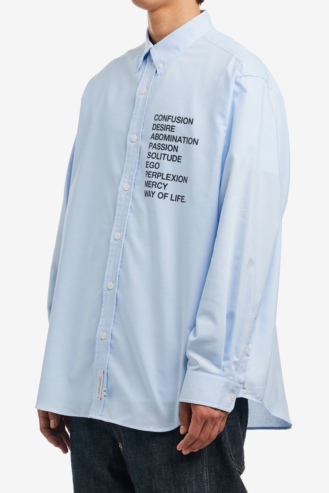 WTAPS BD 01 / LS / CTPL. OXFORD. RF