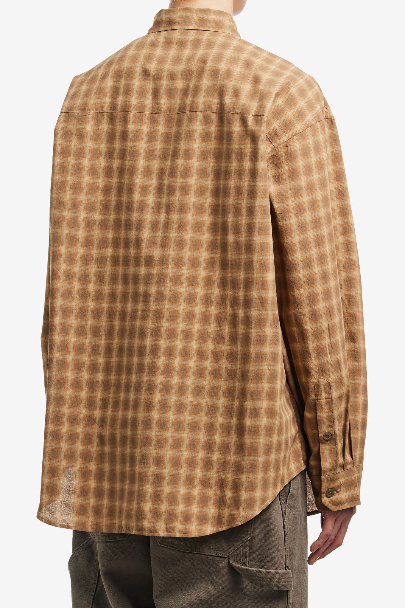 WTAPS TXT 01 / LS / POLY. BROADCLOTH. TEXTILE. OF