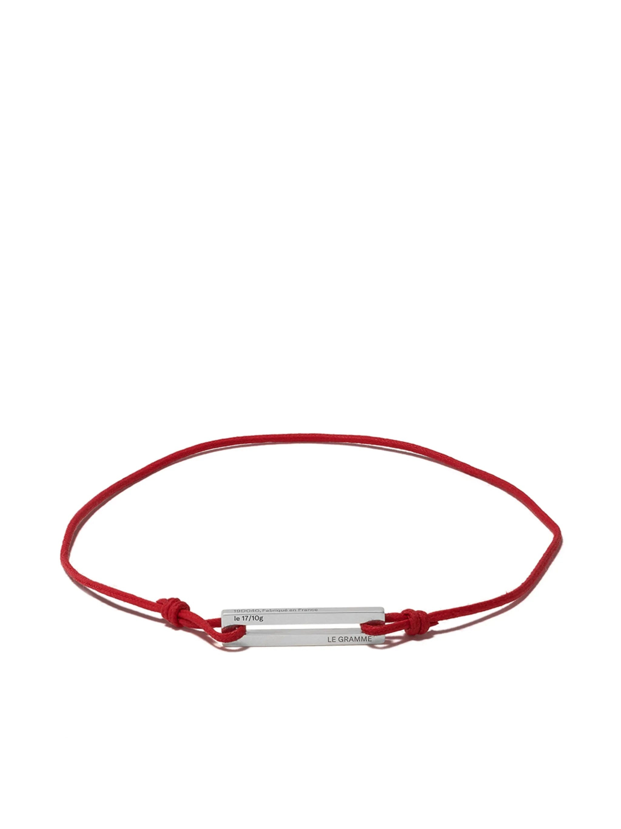 Le Gramme 17/10 g cord bracelet