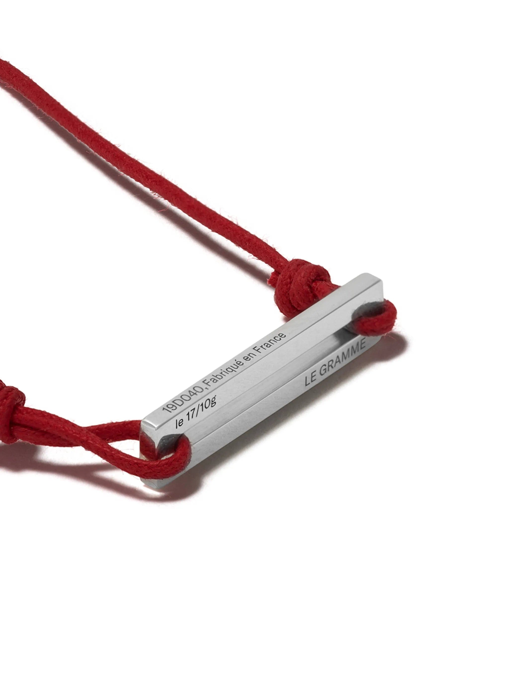 Le Gramme 17/10 g cord bracelet