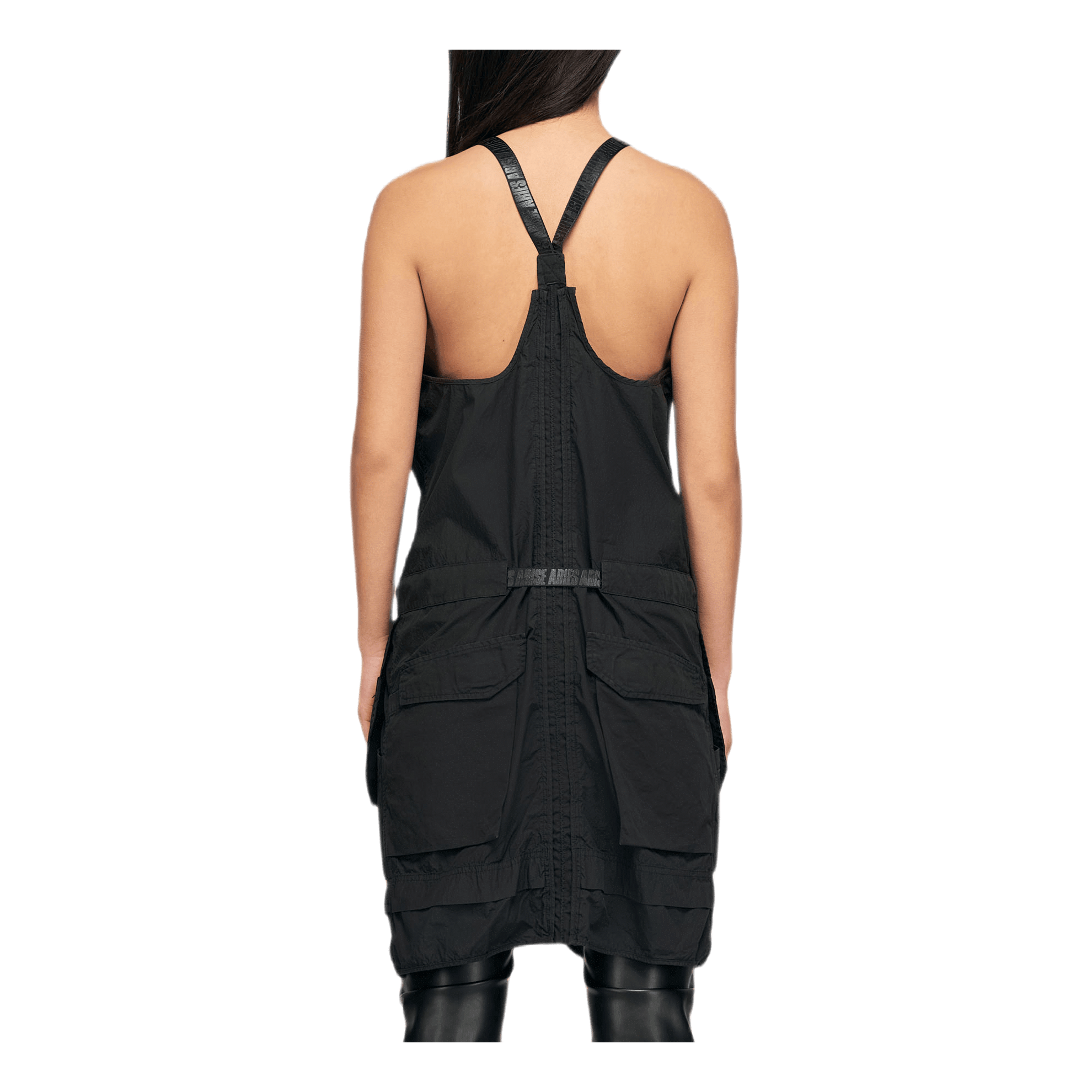 Aries Cargo Dress Black