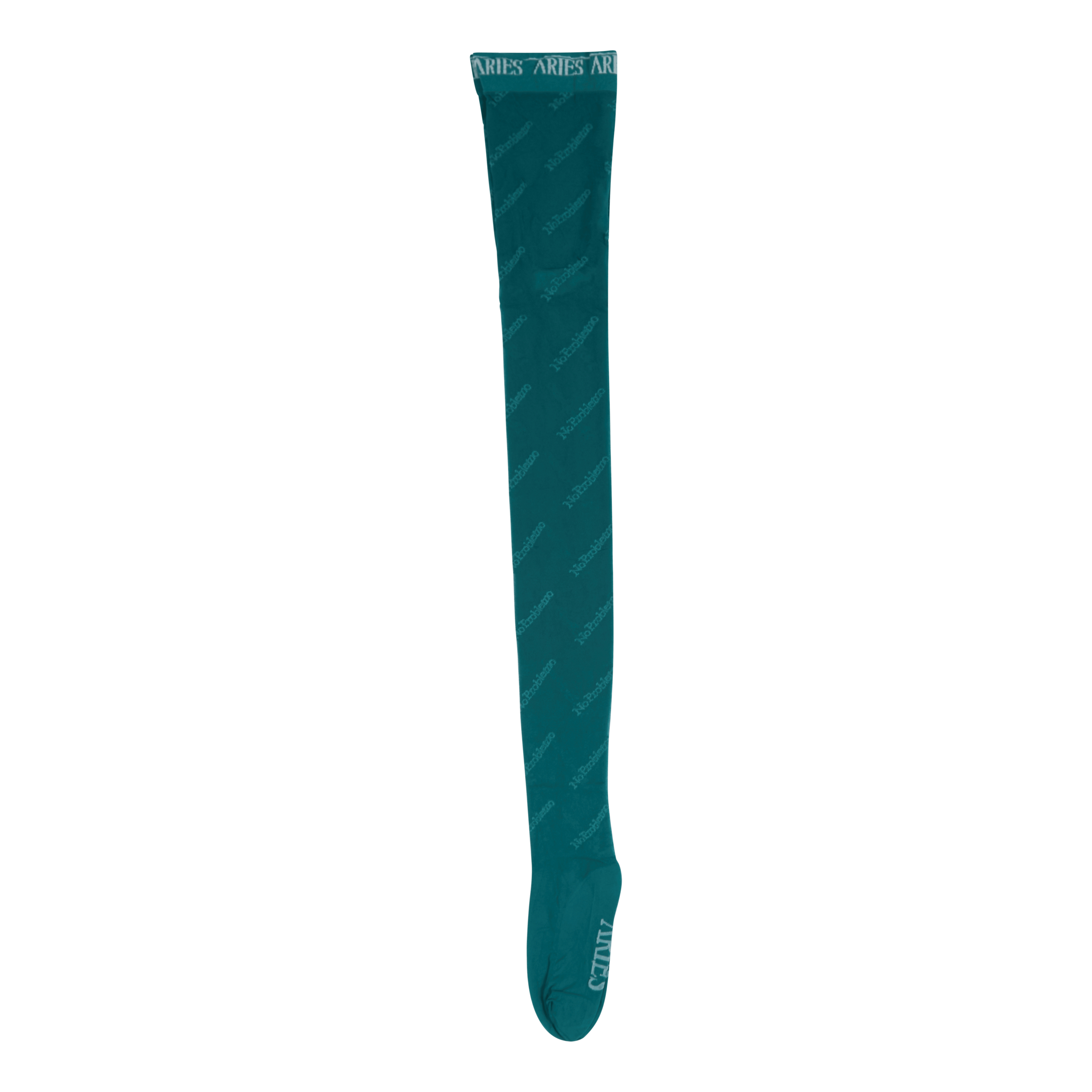 Aries No Problemo Logo Tights Bottle Green