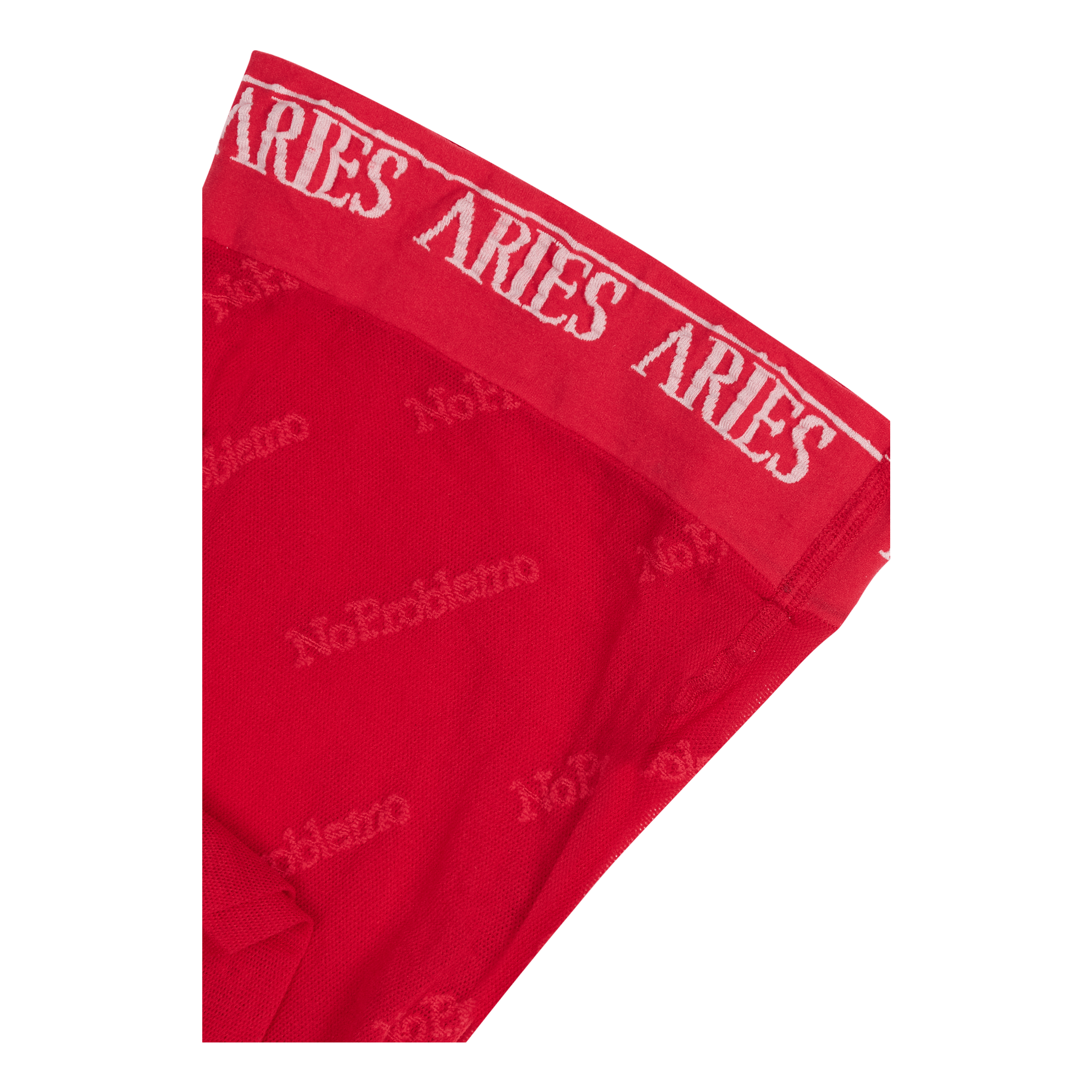 Aries No Problemo Logo Tights Red