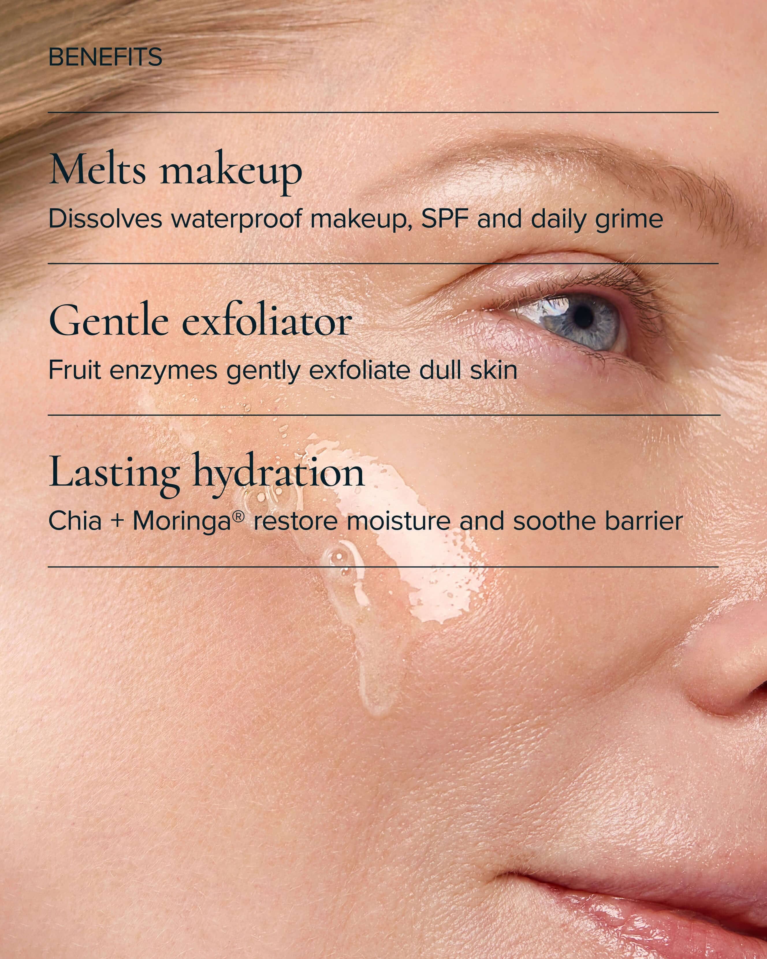 MARA Algae Enzyme Cleansing Oil Makeup Remover with Chia + Moringa