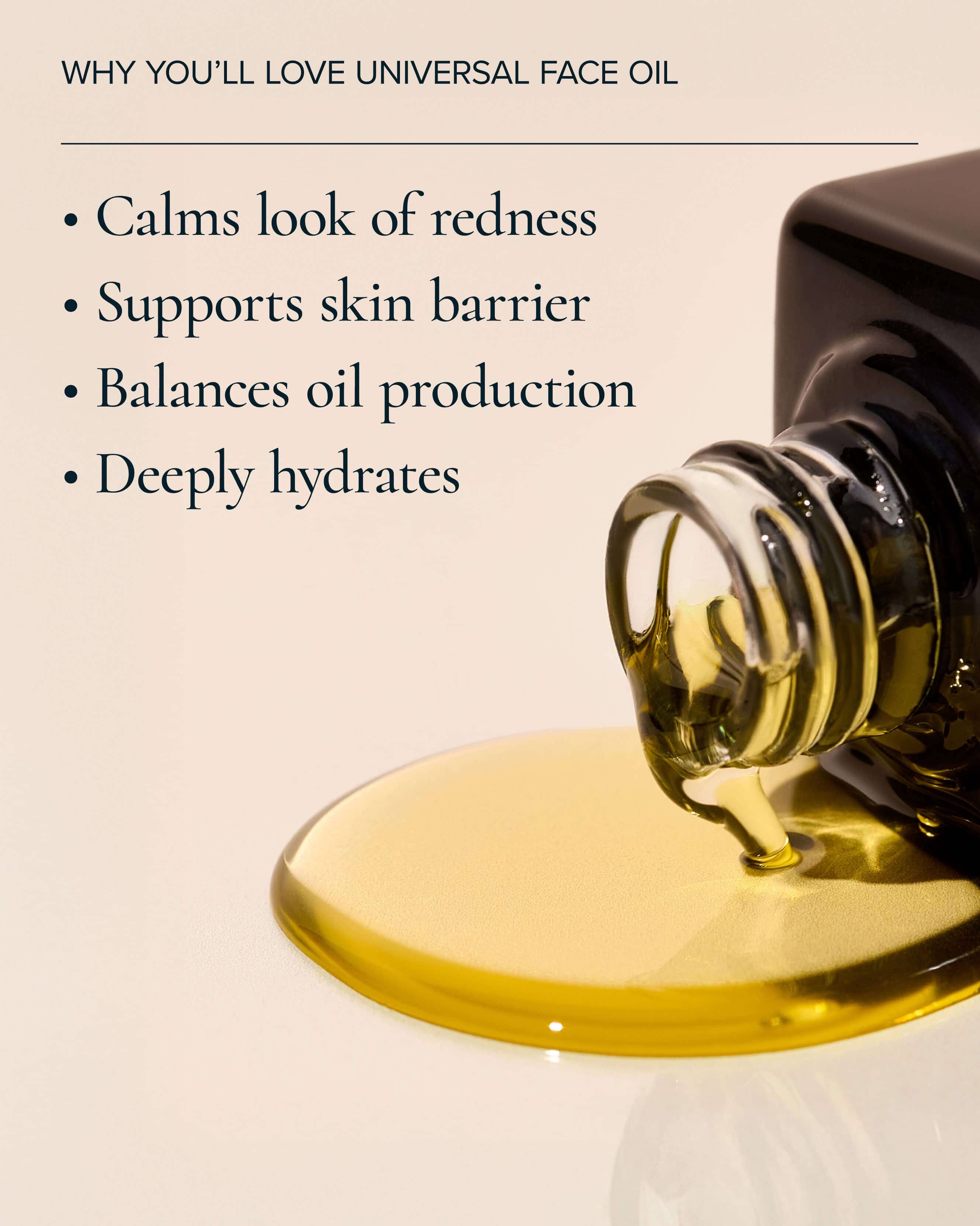 MARA Universal Hydrating Face Oil for Anti - Aging and Glow with Algae + Moringa