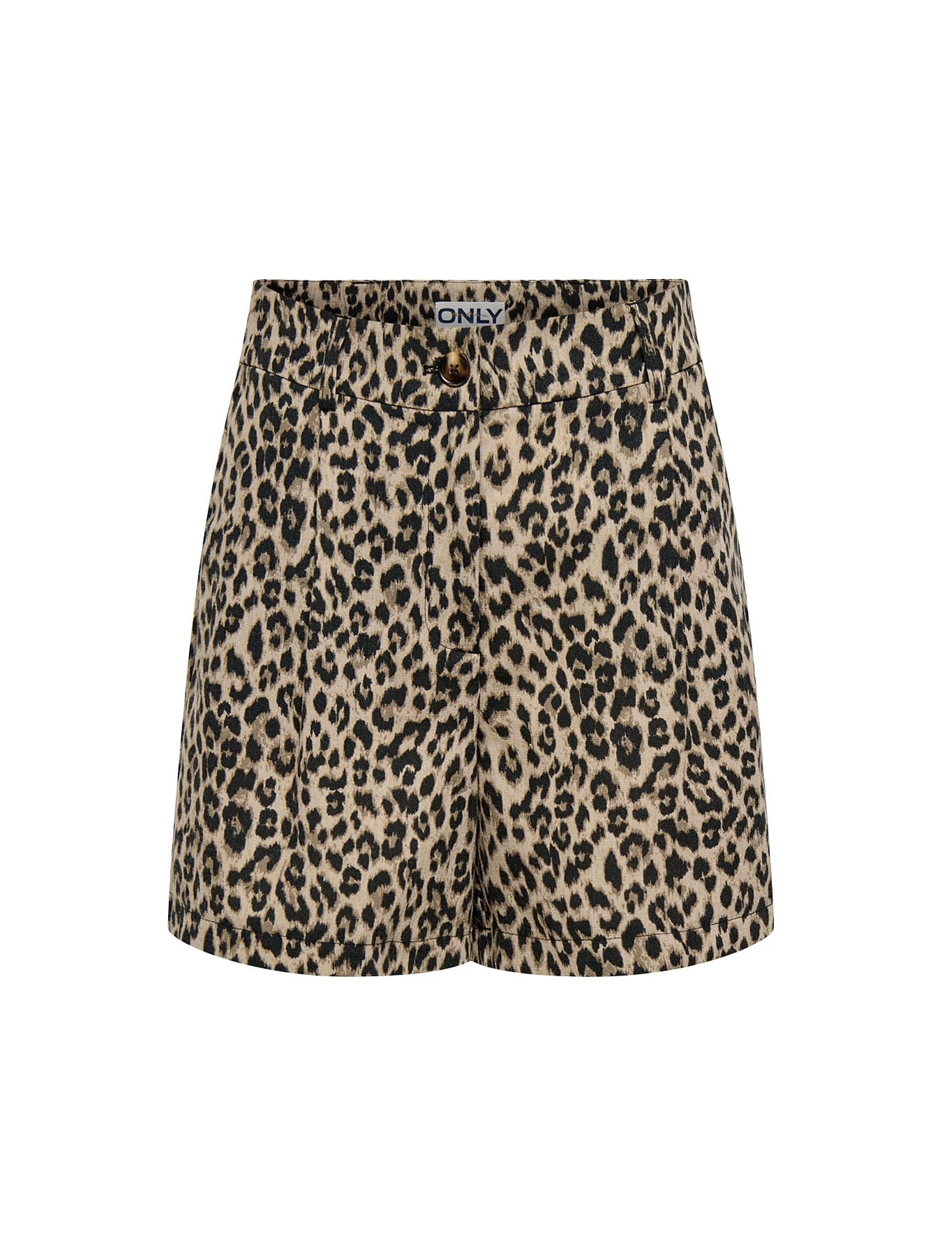 ONLY Emmia High Waisted Shorts Brown