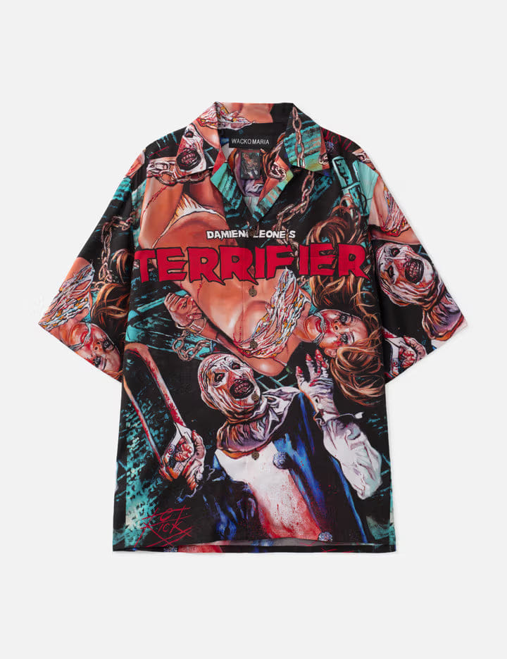 WACKO MARIA Terrifier Hawaiian Shirt ( Type - 1 )