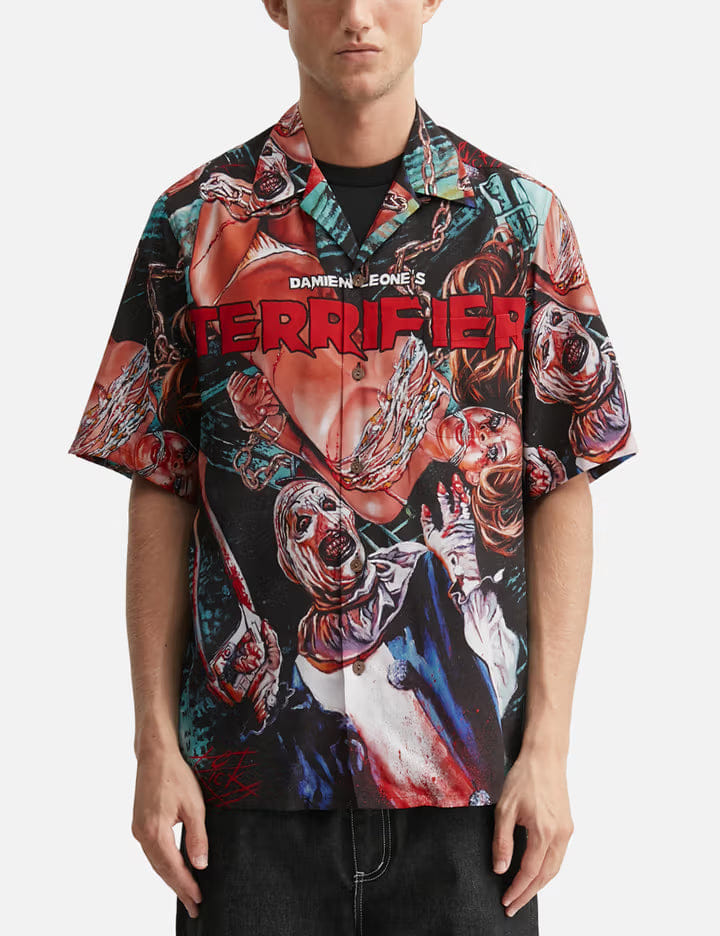 WACKO MARIA Terrifier Hawaiian Shirt ( Type - 1 )