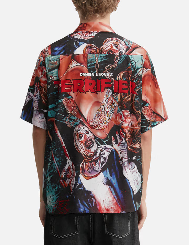WACKO MARIA Terrifier Hawaiian Shirt ( Type - 1 )
