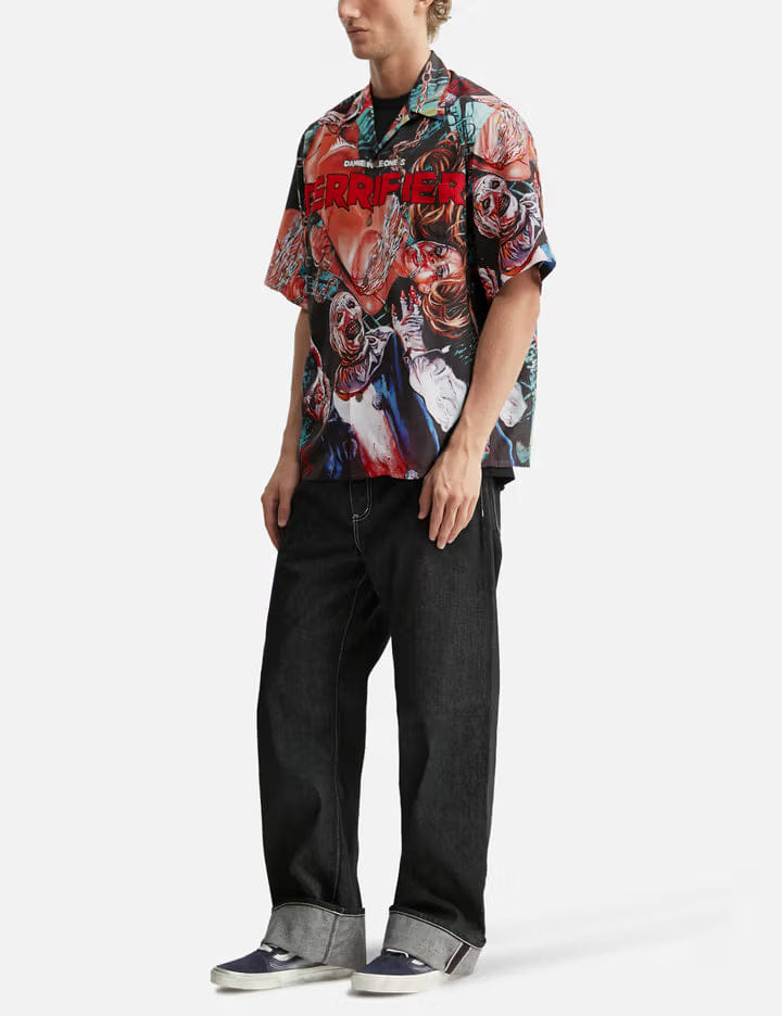 WACKO MARIA Terrifier Hawaiian Shirt ( Type - 1 )