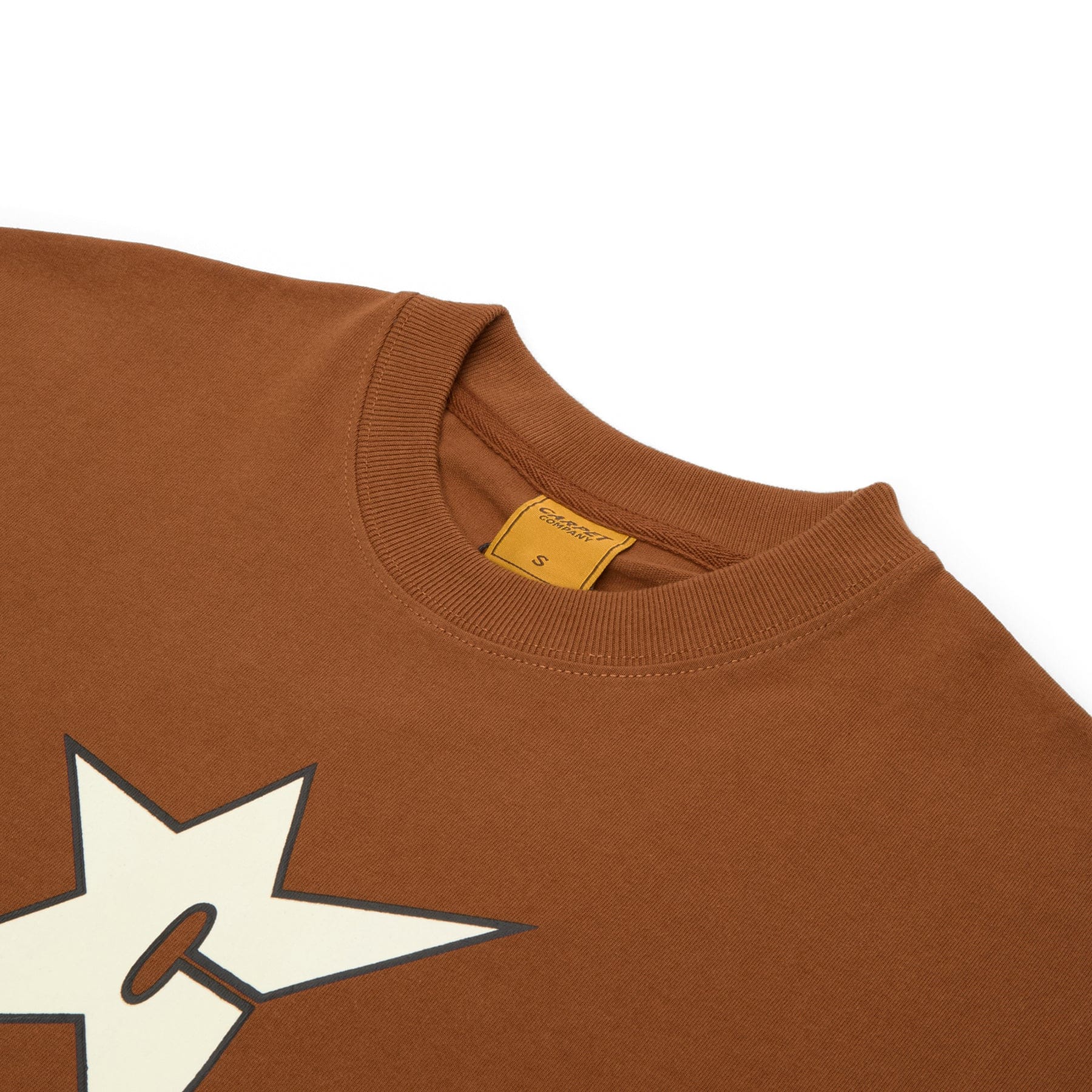 Carpet Company C - Star Glow in the Dark T-Shirt (Brown)