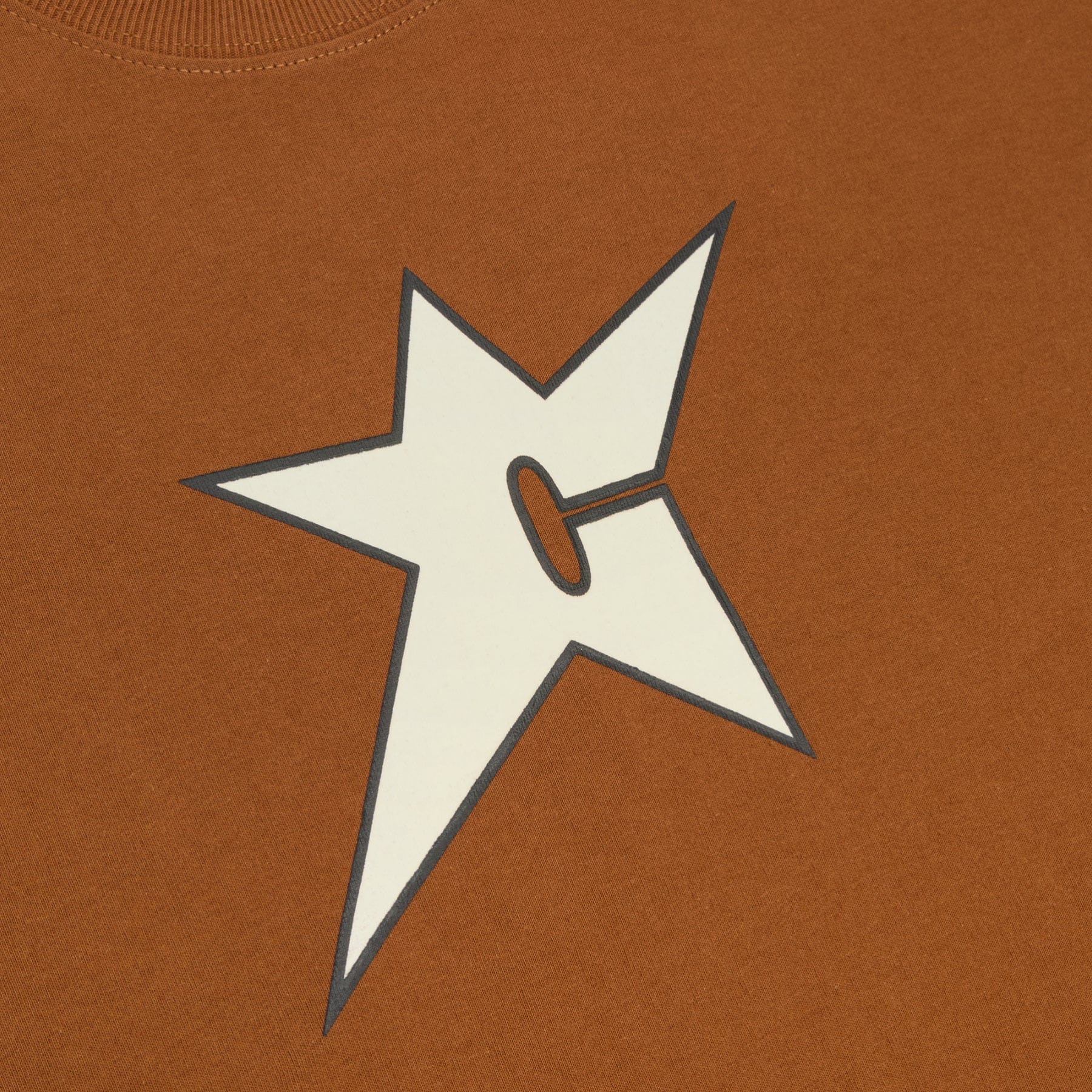 Carpet Company C - Star Glow in the Dark T-Shirt (Brown)