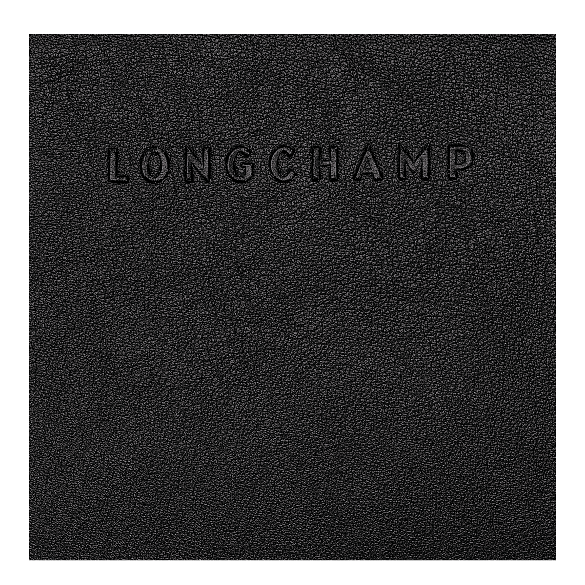 Long Champ Longchamp Longchamp 3D Wallet Black