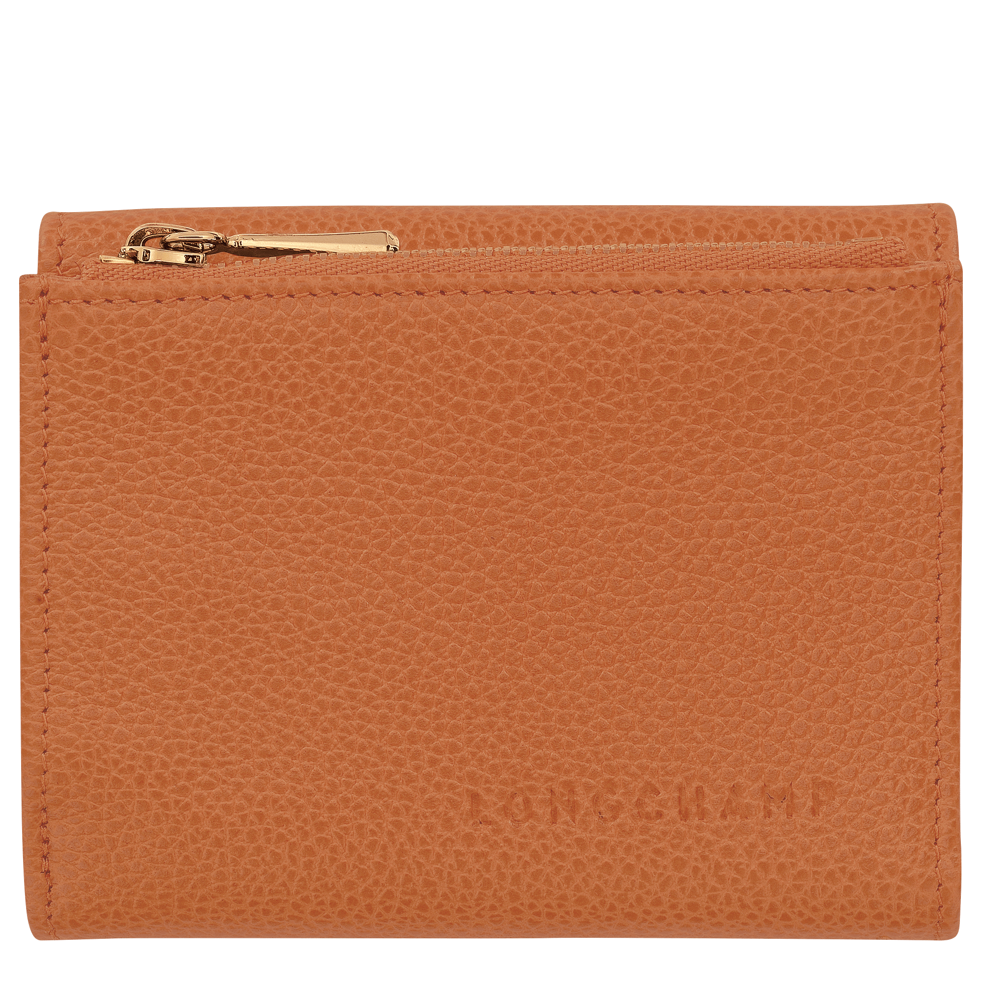 Long Champ Longchamp Le Foulonné Compact wallet Amber