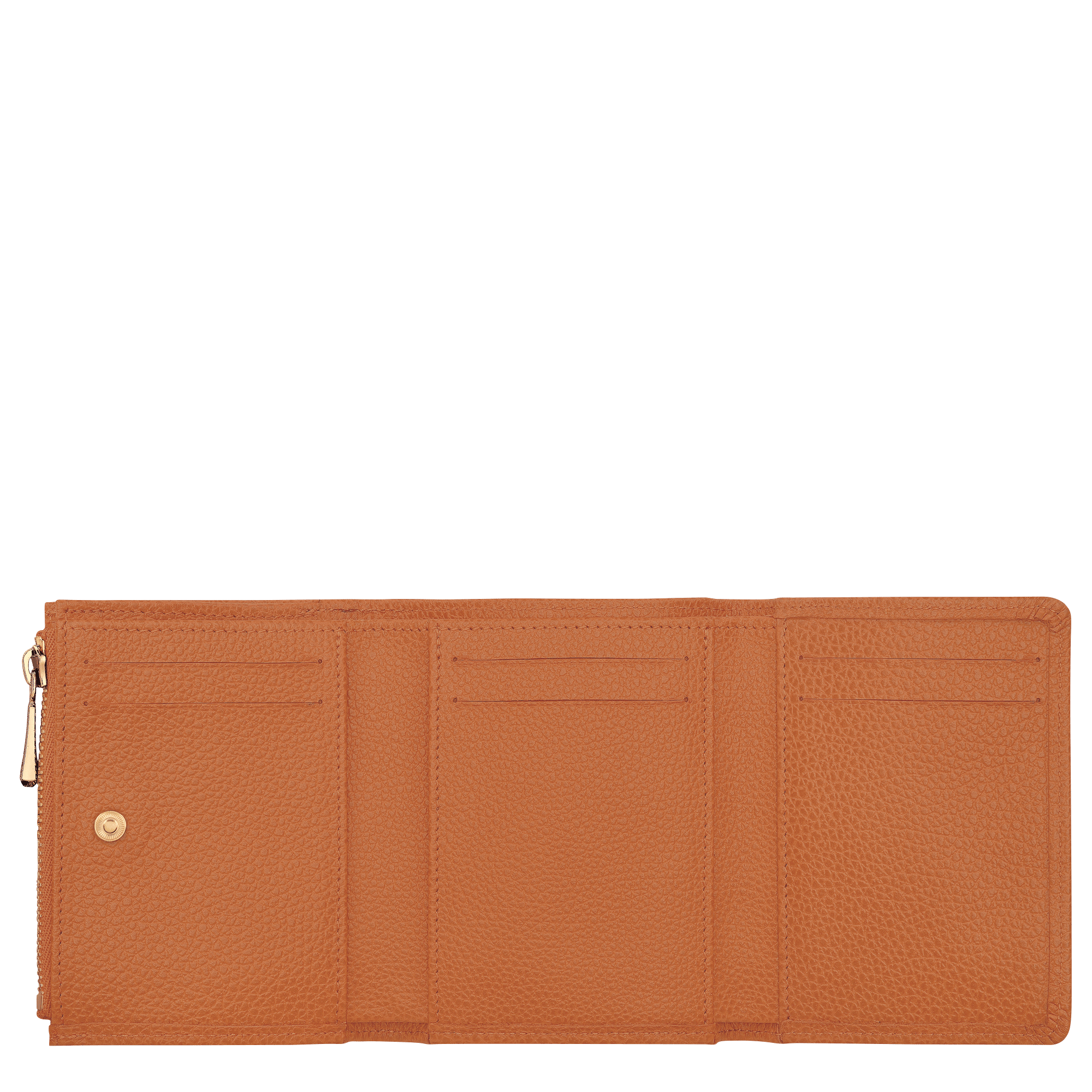 Long Champ Longchamp Le Foulonné Compact wallet Amber