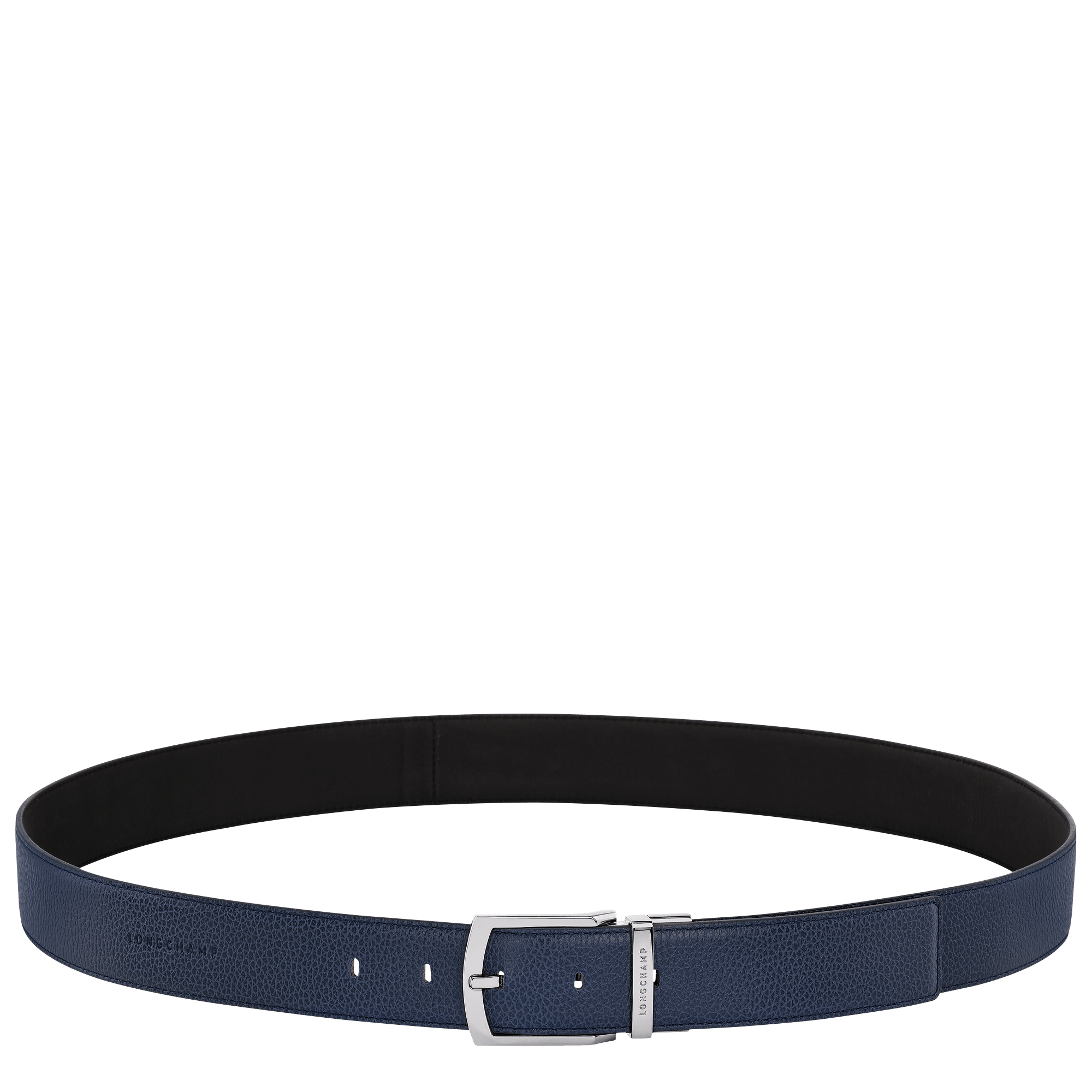 Long Champ Longchamp Le Foulonné Men's belt Navy/Black