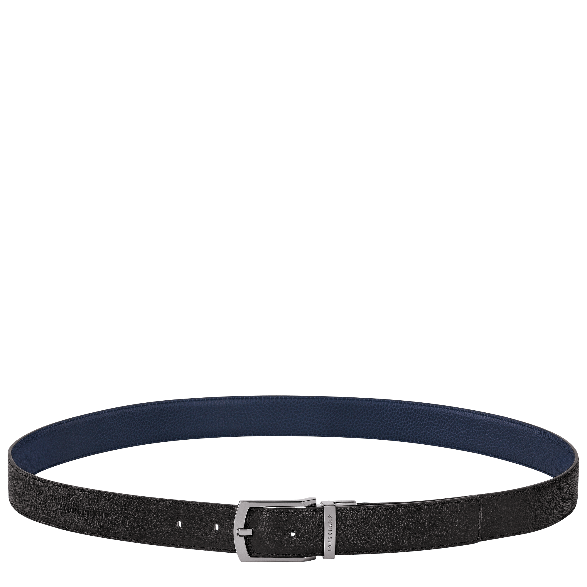 Long Champ Longchamp Le Foulonné Men's belt Black/Navy