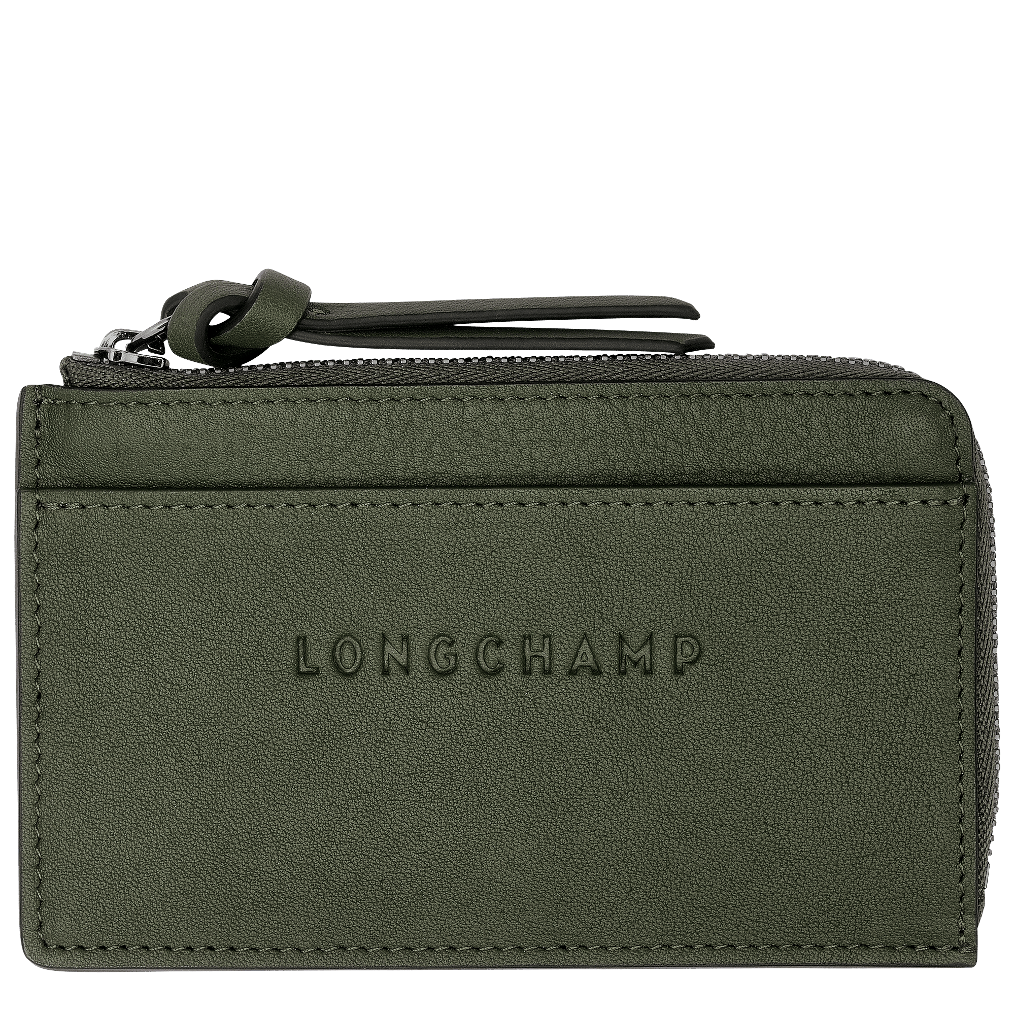 Long Champ Longchamp Longchamp 3D Card holder Khaki
