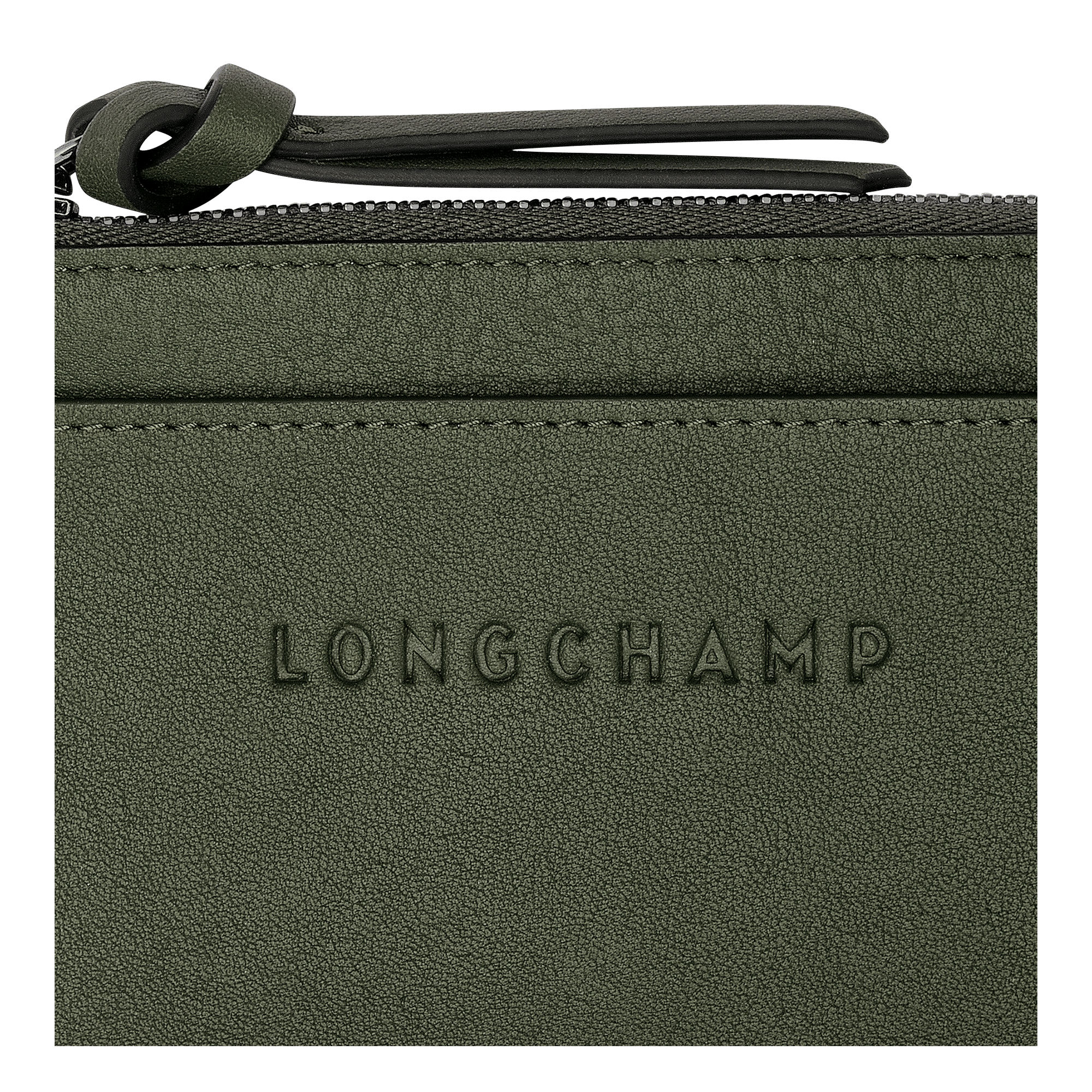 Long Champ Longchamp Longchamp 3D Card holder Khaki