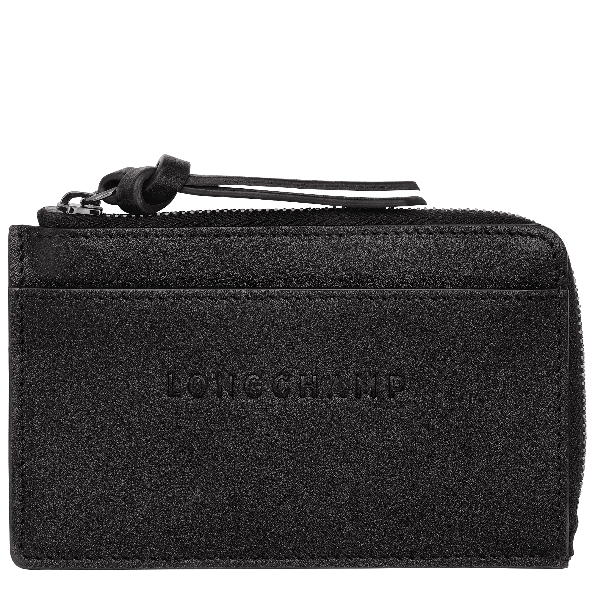 Long Champ Longchamp Longchamp 3D Card holder Black