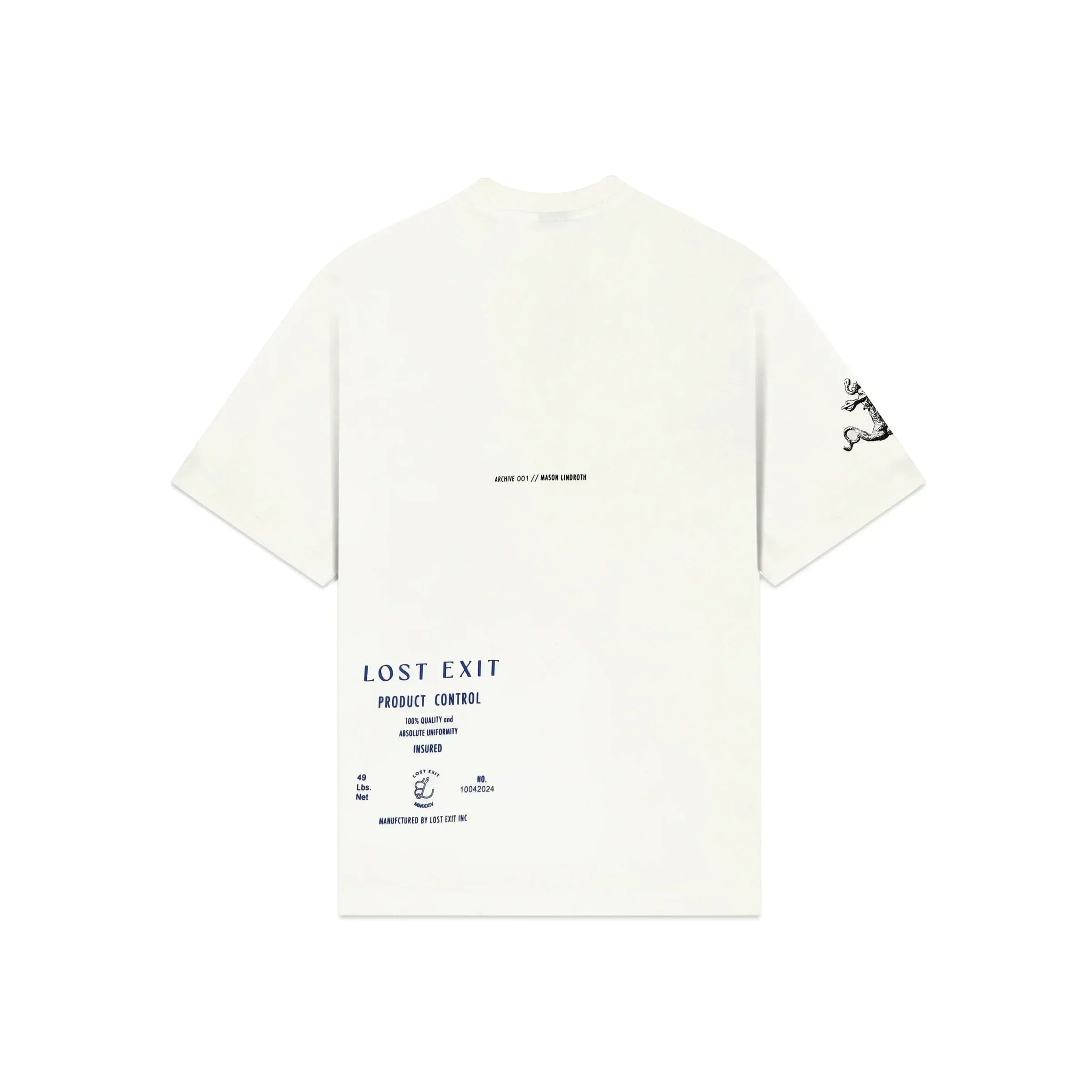 Lost Exit Mason Lindroth T-Shirt in White