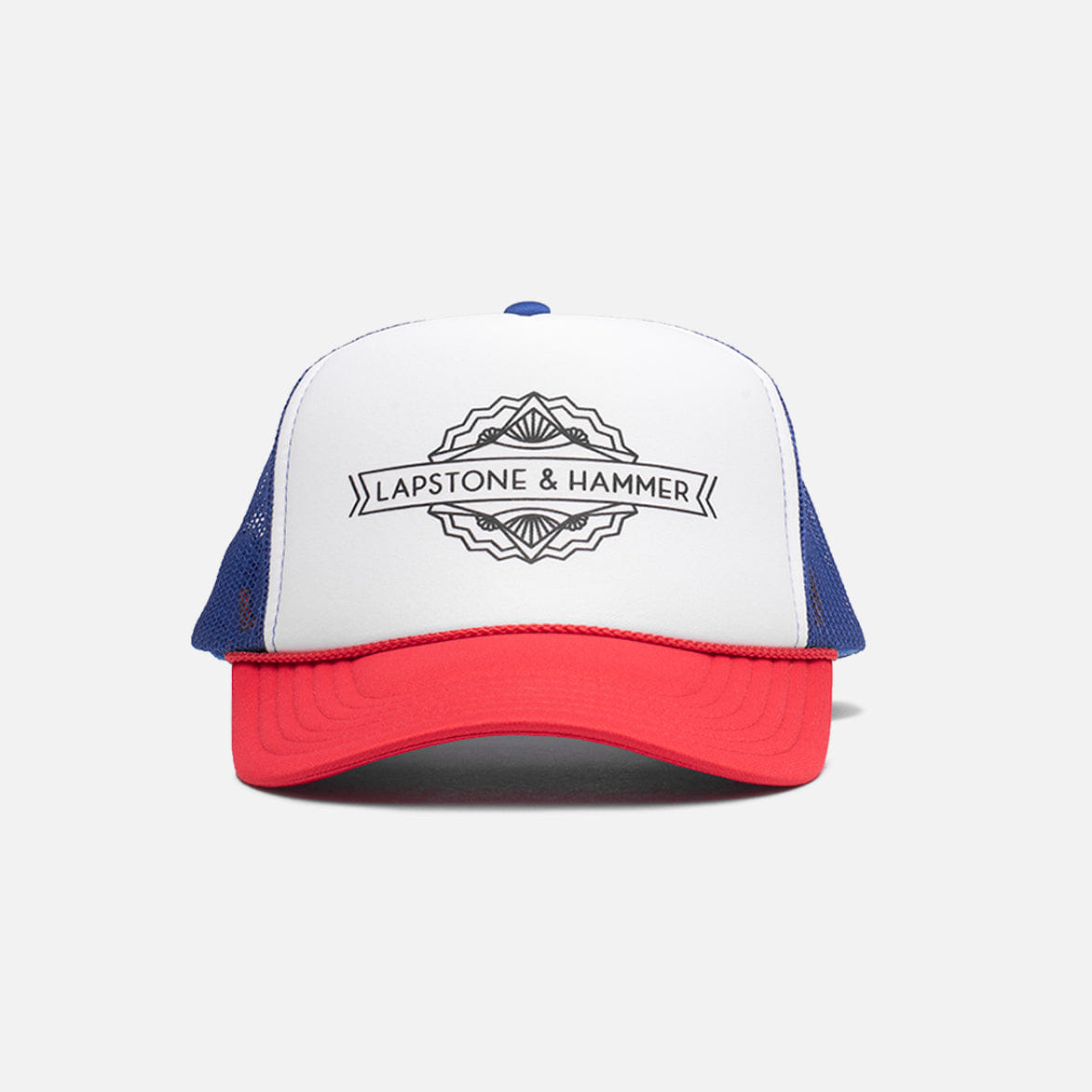 Lapstone & Hammer LAPSTONE TRUCKER HAT - ROYAL / RED
