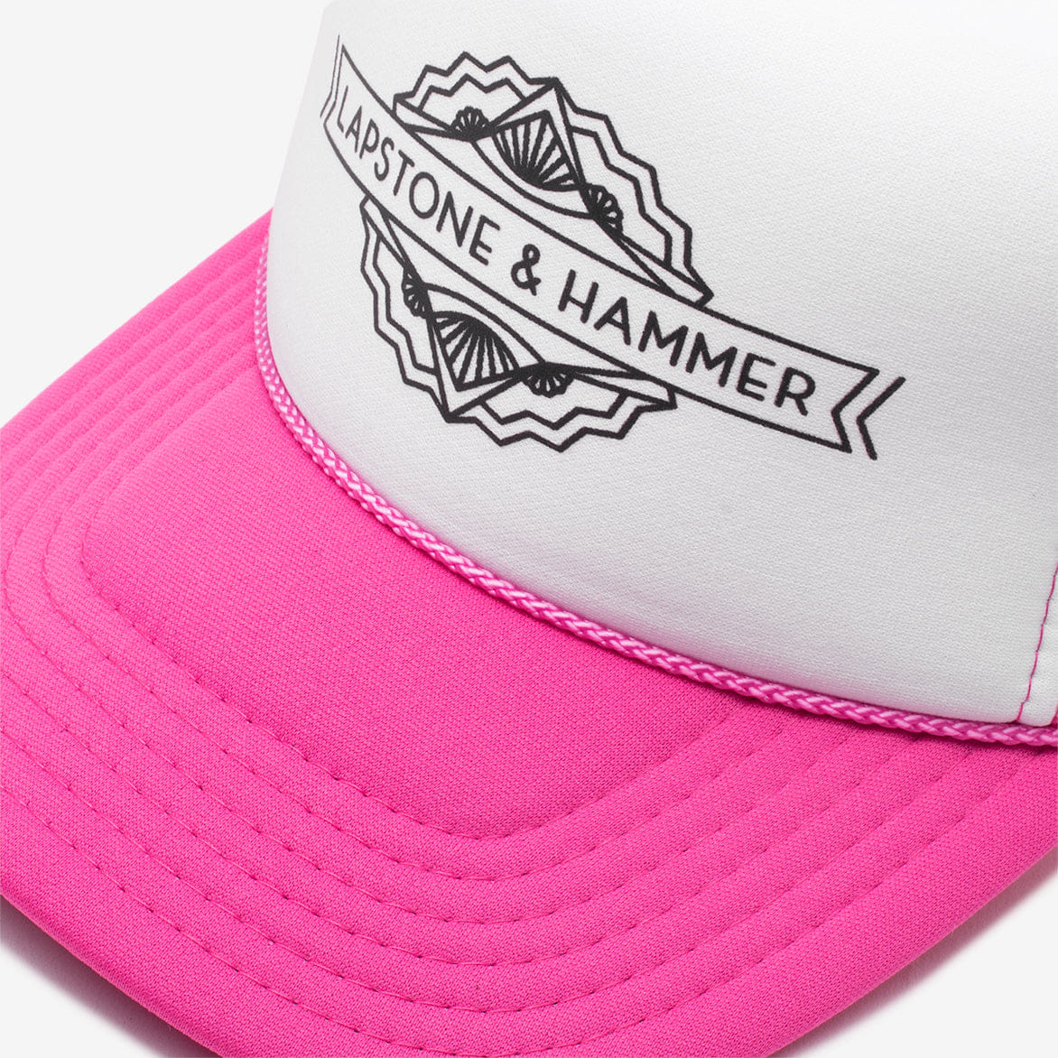Lapstone & Hammer LAPSTONE TRUCKER HAT - HOT PINK