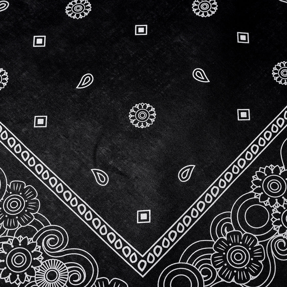 Lapstone & Hammer LAPSTONE STACK DECO BANDANA - BLACK / WHITE