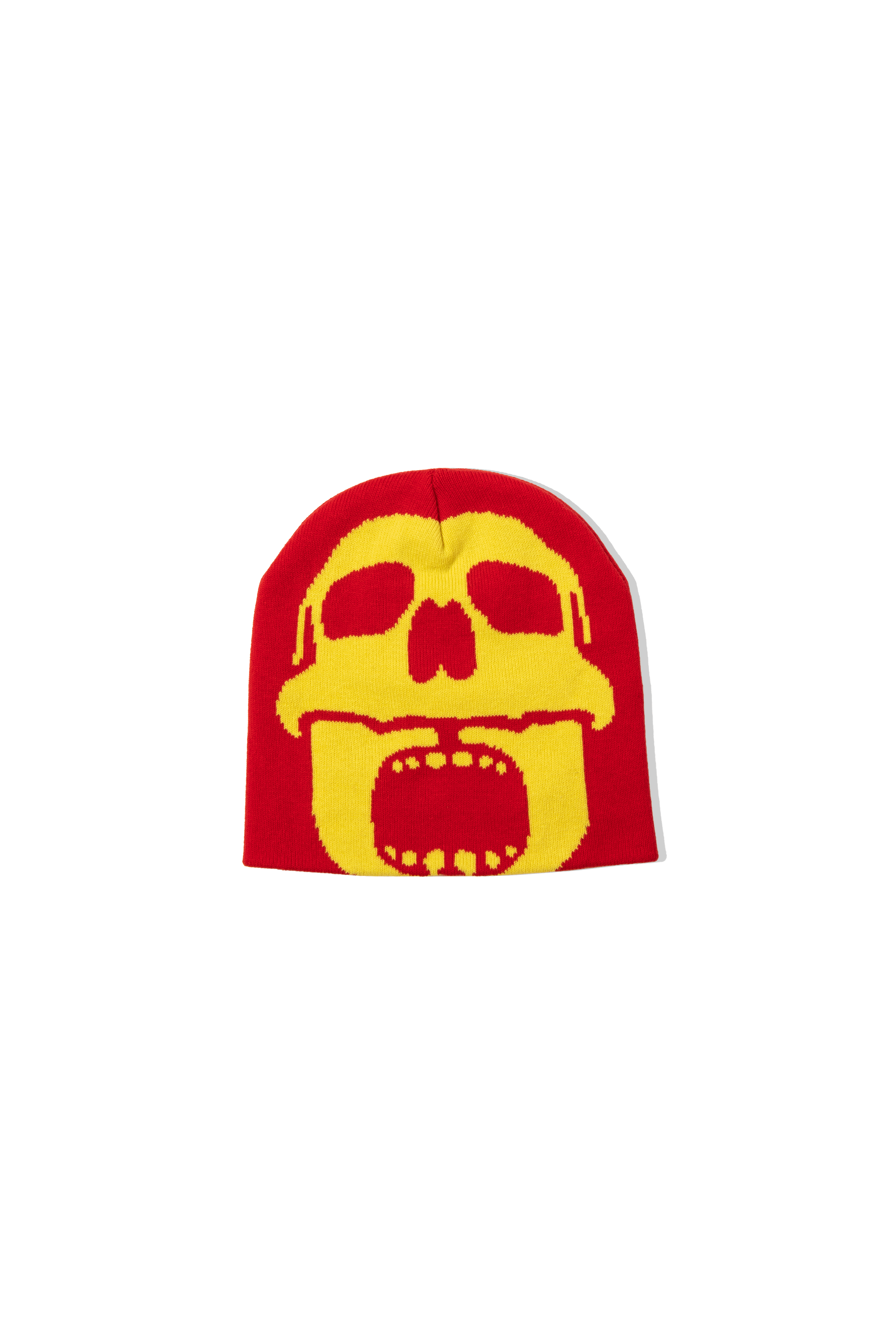 One Block Down Skull Beanie